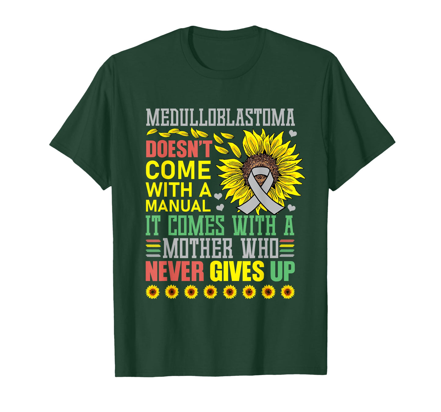 Medulloblastoma Awareness Warrior Supporter T-Shirt