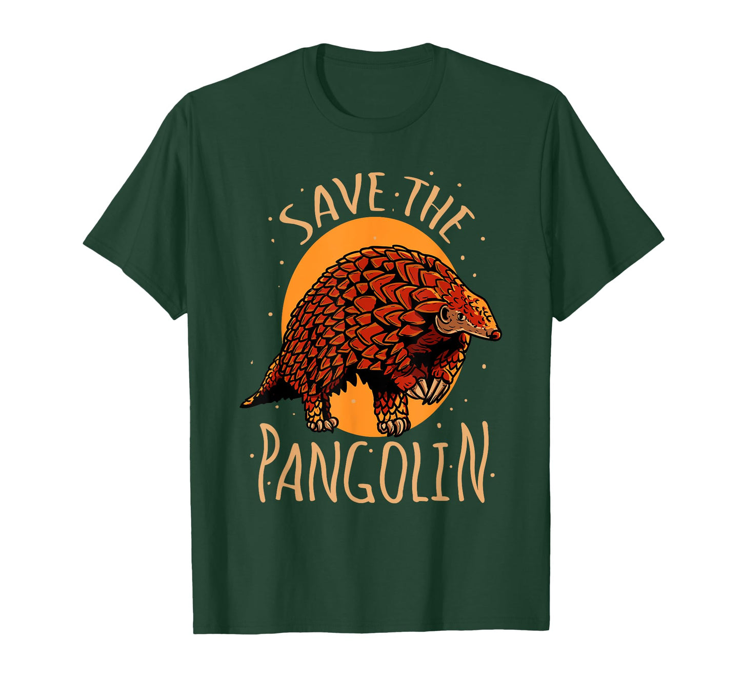 Save The Pangolin Endangered Animals Cute Pangolins T-Shirt