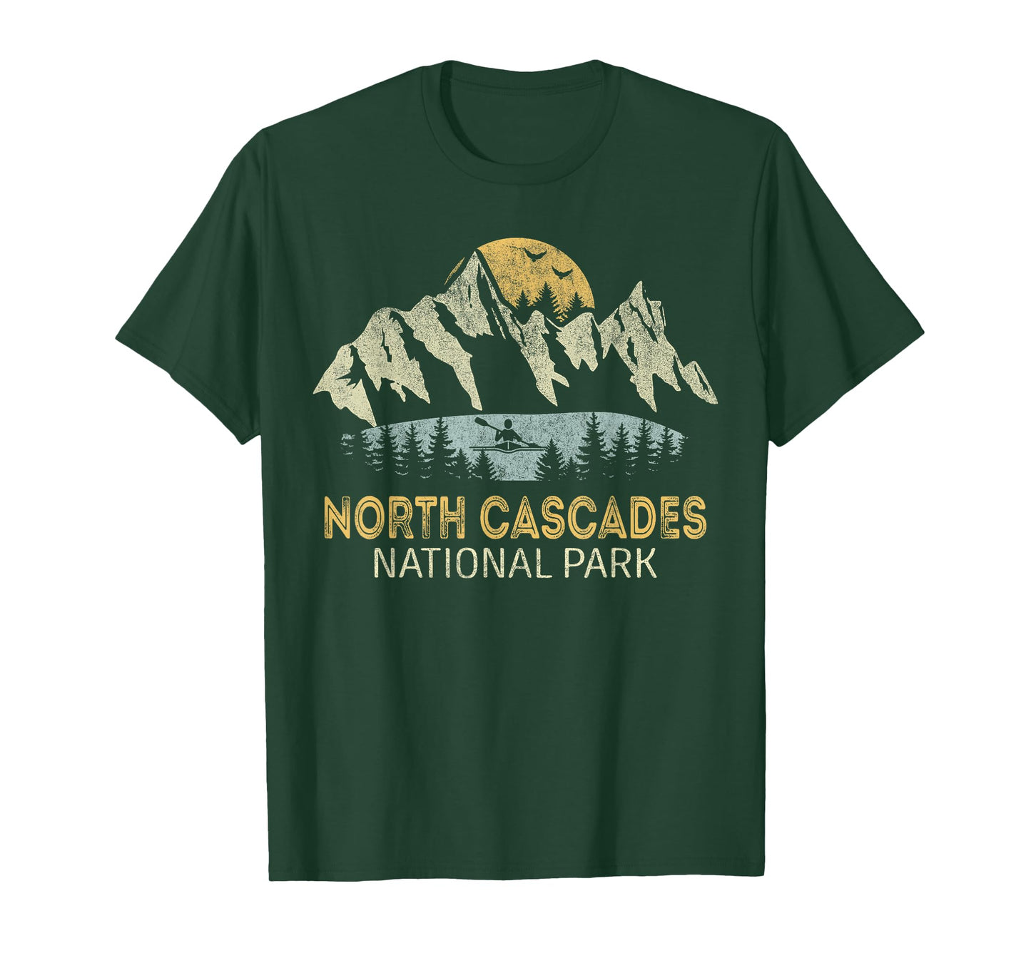 North Cascades National Park Mountain Sunset Sunrise T-Shirt