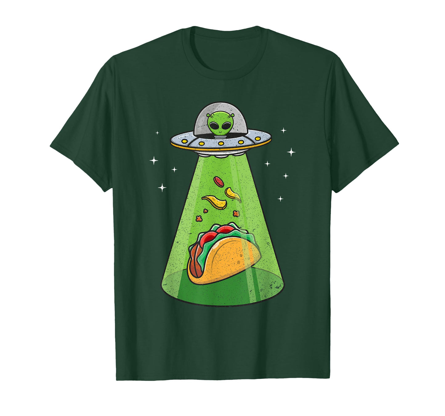 Alien Shirt UFO Abduction, Funny Tacos for Aliens Lover T-Shirt