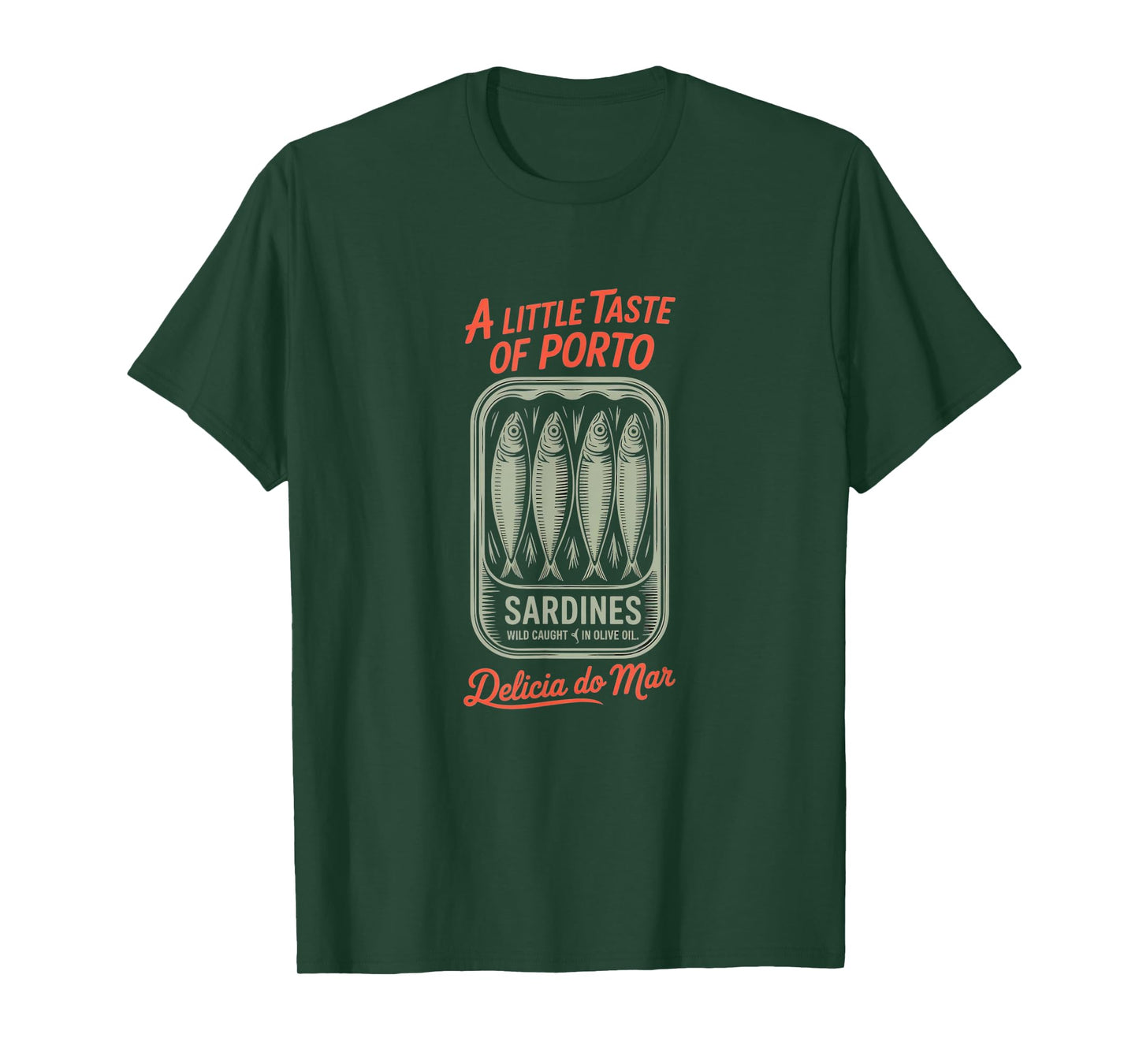 A Little Taste of Porto Sardines Wild Caught T-Shirt