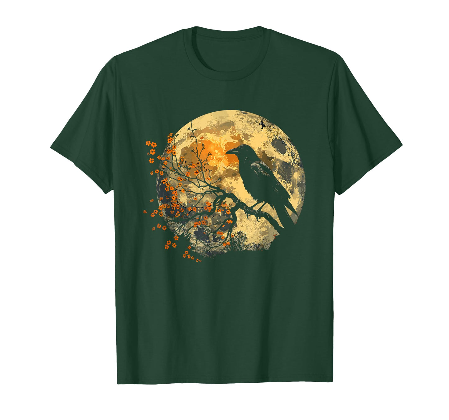 Raven Moon Crow Nature T-Shirt
