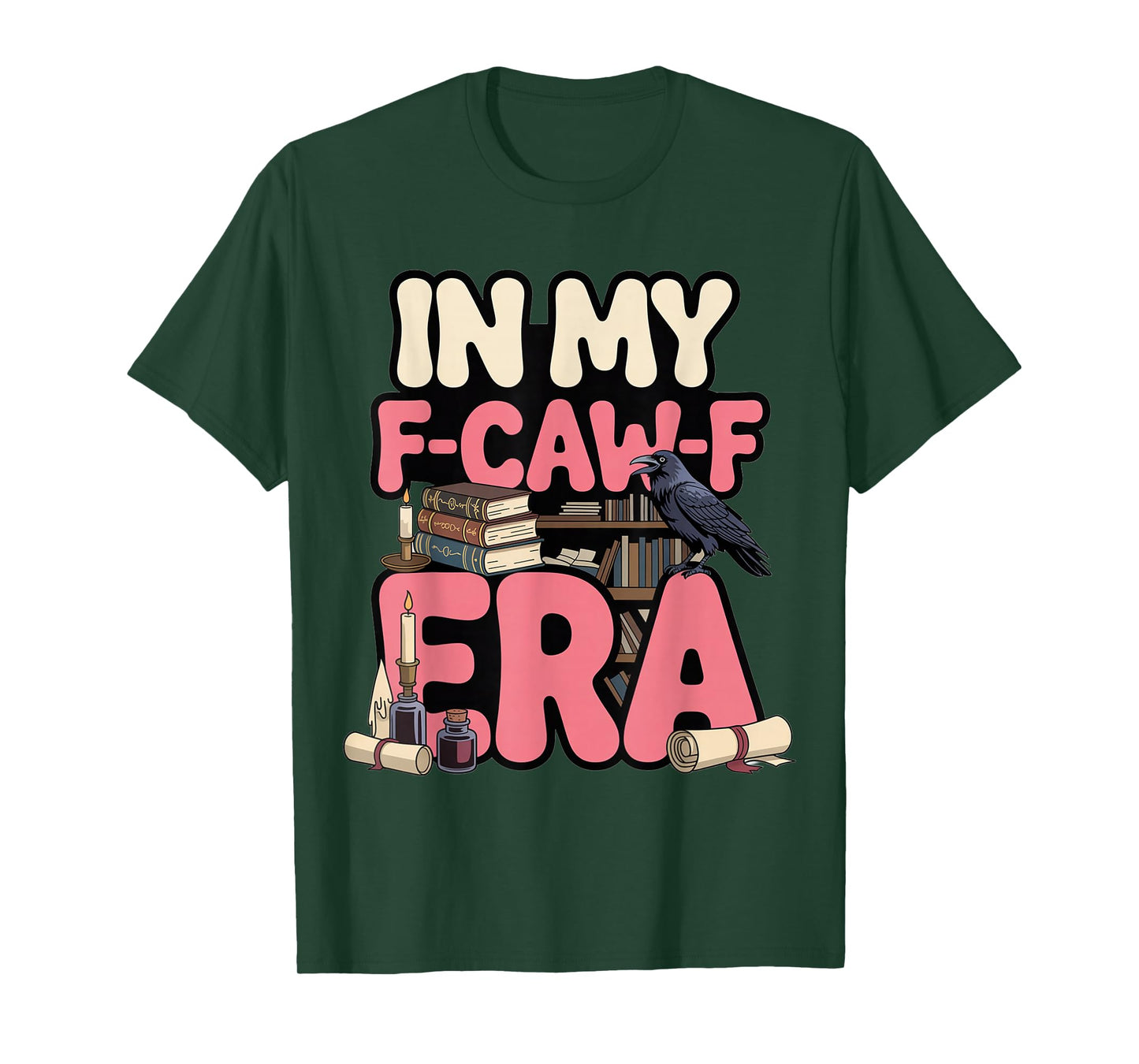Dark Crow in My F-CAW-F Era Academia Style T-Shirt