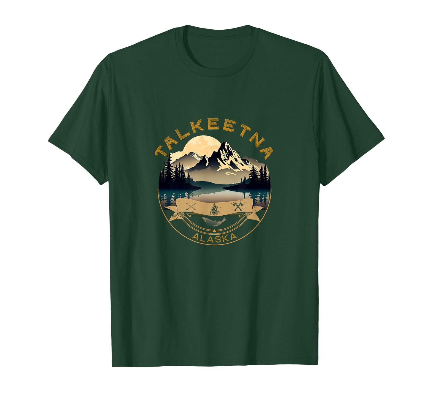 Talkeetna Vacation Apparel - Talkeetna Souvenir T-Shirt