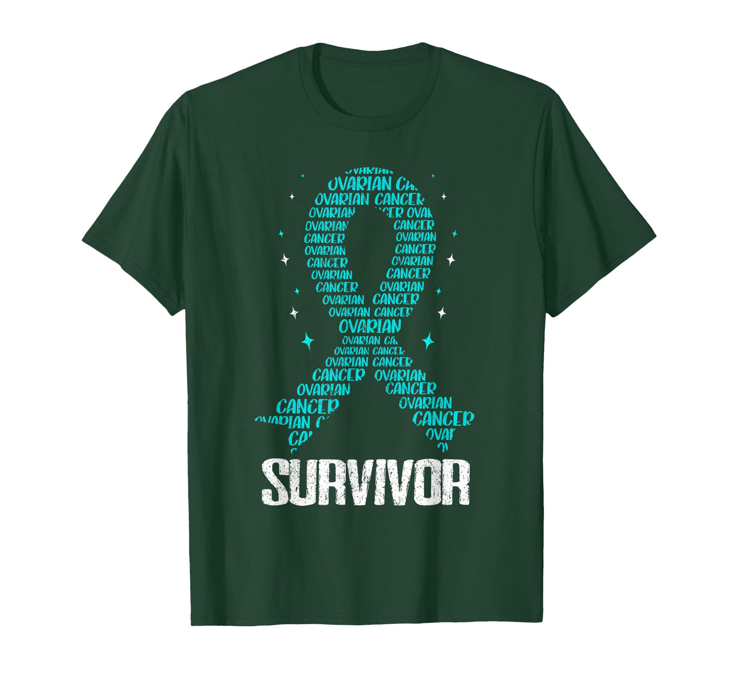 Ovarian Cancer Awareness Fight Cancer Chemotherapy Ovary T-Shirt