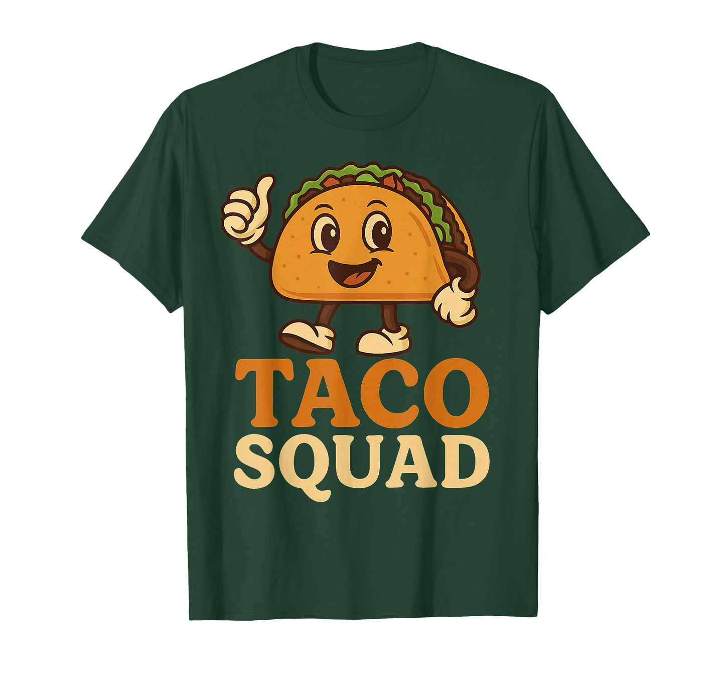 Taco Squad Funny Matching Taco Lover for Friends Party Teams T-Shirt