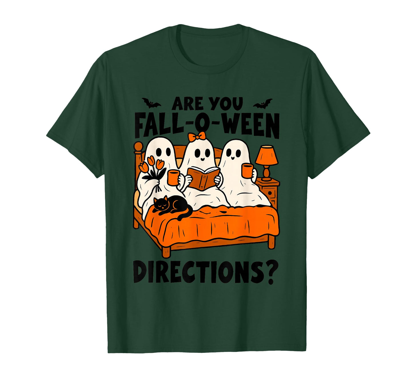 are You Fall O Ween Directions Funny Halloween Teacher Joke T-Shirt