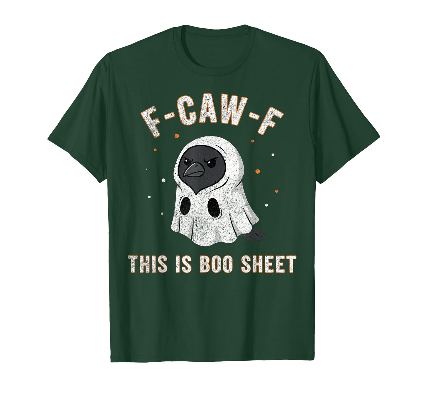 F-Caw-F This is Boo Sheet Ghost Halloween Costume Funny T-Shirt