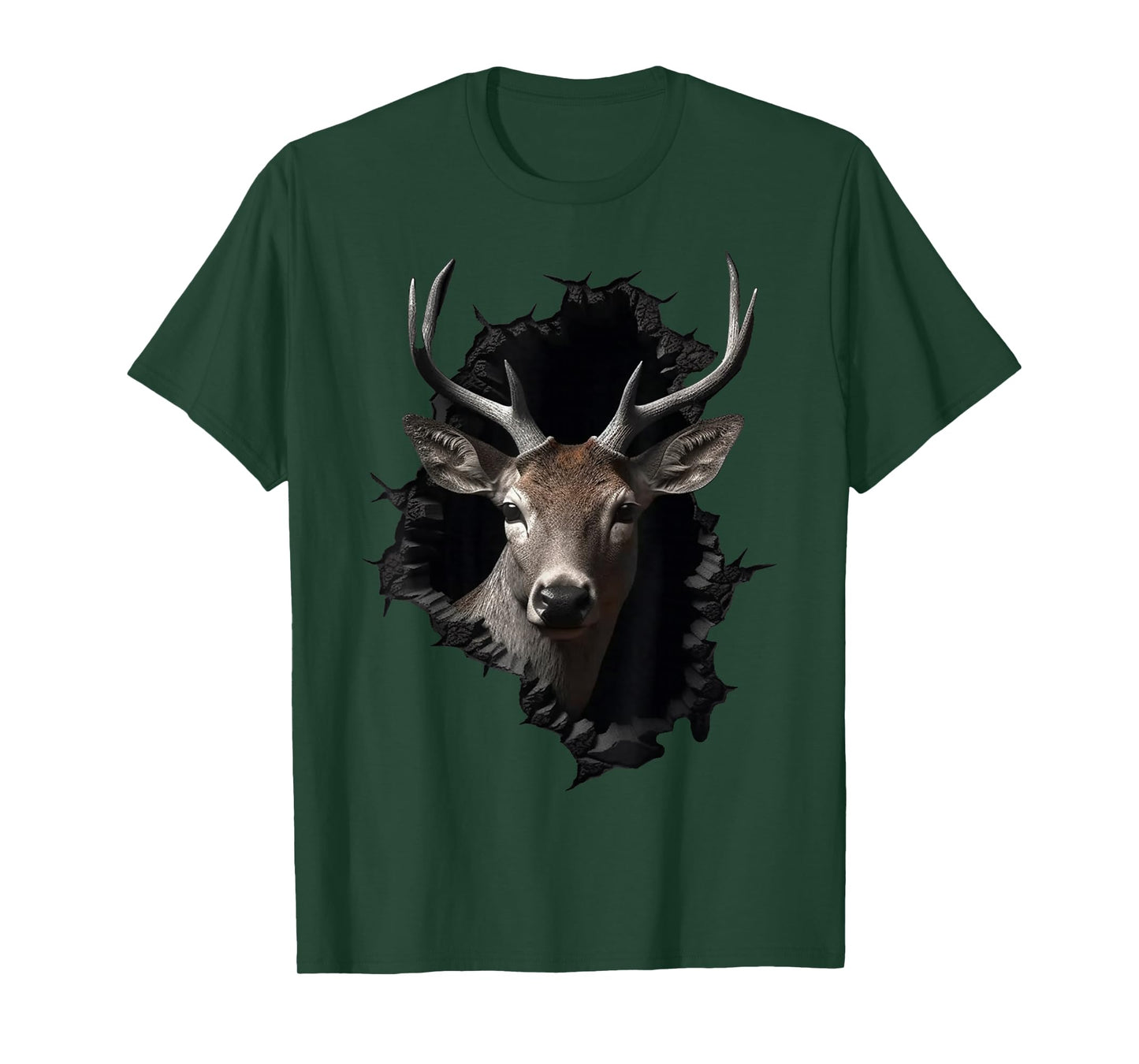 Deer Artwork Wall - Animal Deer T-Shirt
