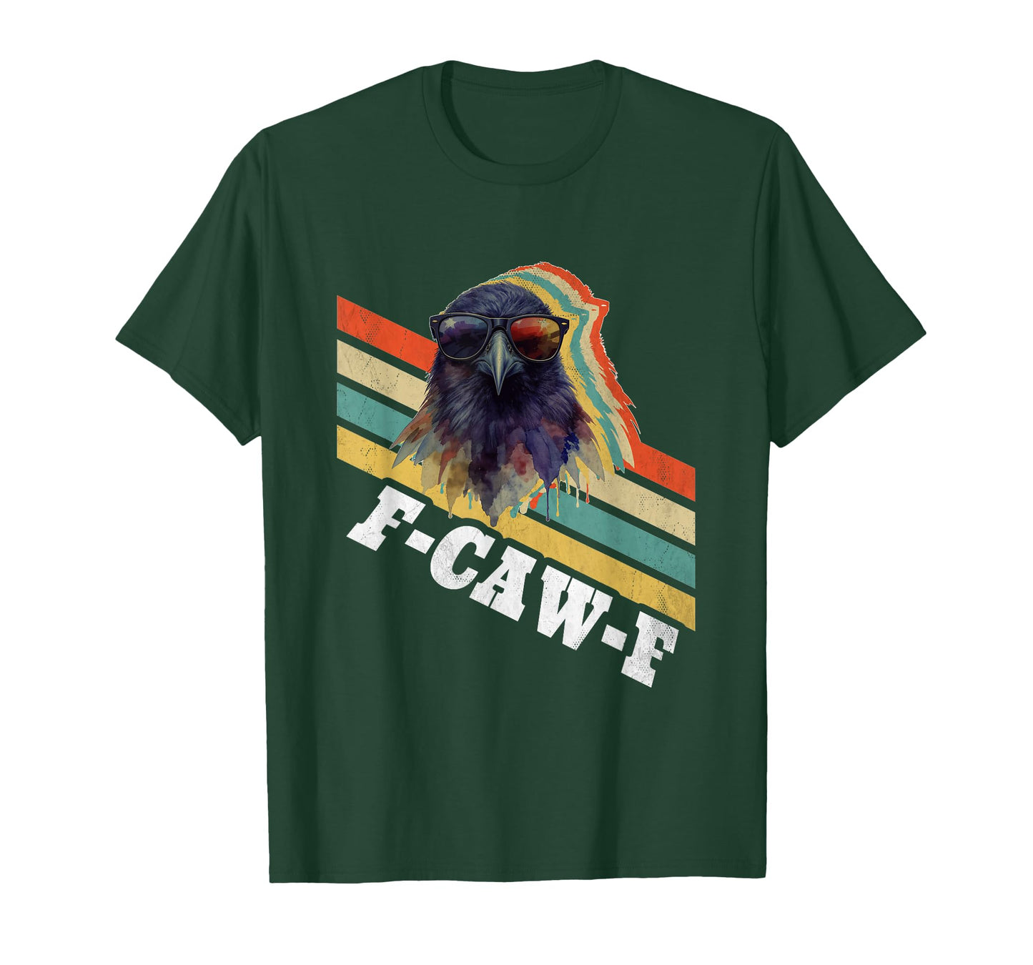 F-Caw-F Funny Crow Raven Men Women T-Shirt