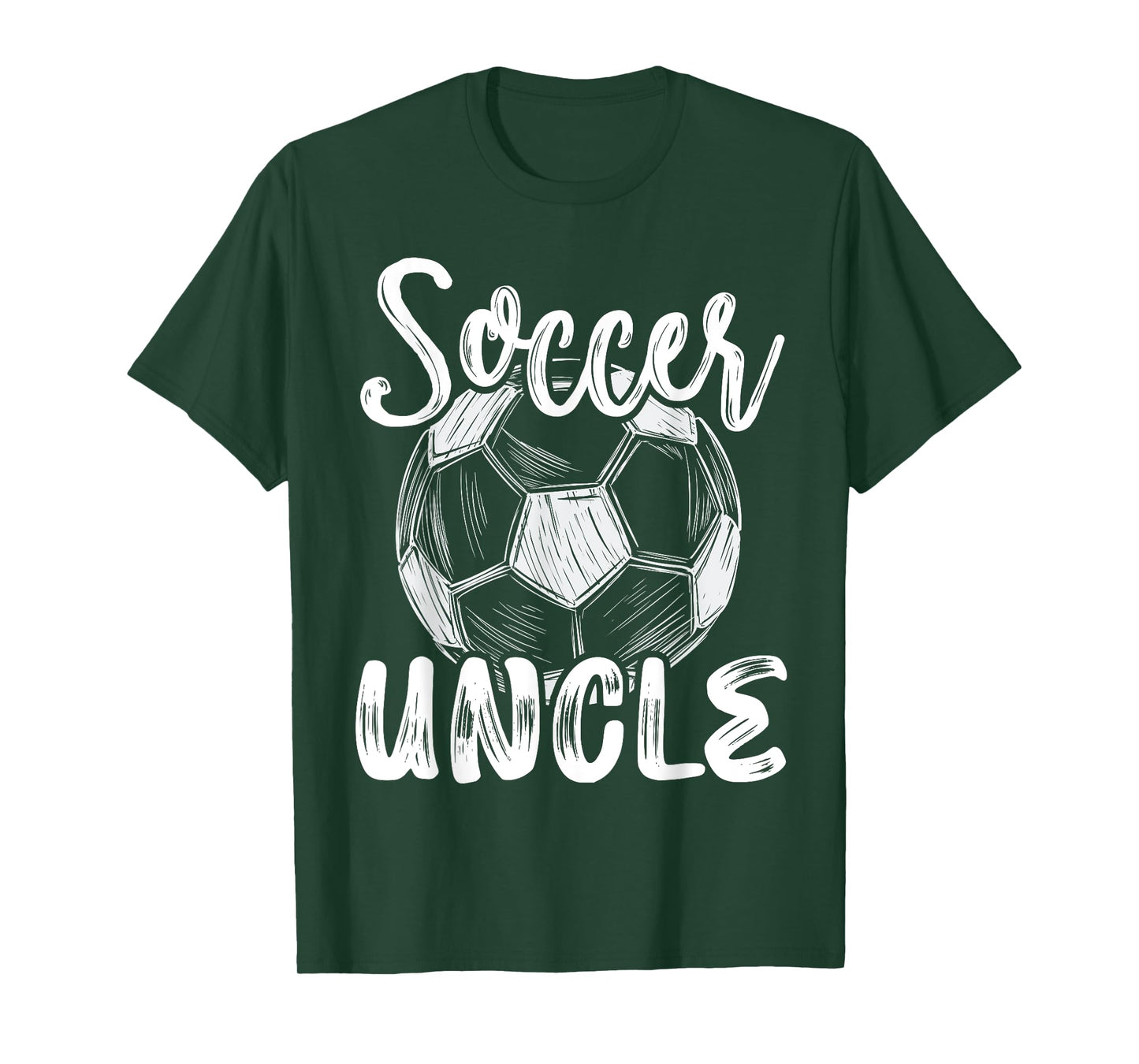Soccer Uncle For Men Family Matching Team Player Soccer Ball T-Shirt