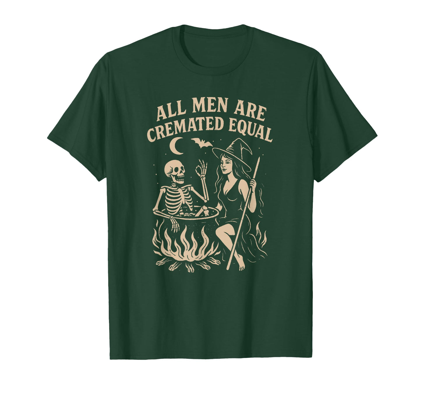 All Men are Cremated Equal, Halloween Funny T-Shirt