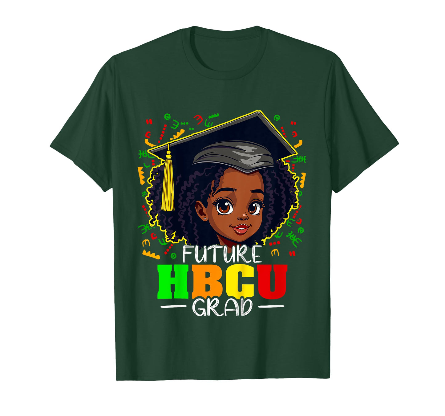 Future HBCU Grad Black Girls Kids Graduation HBCU T-Shirt