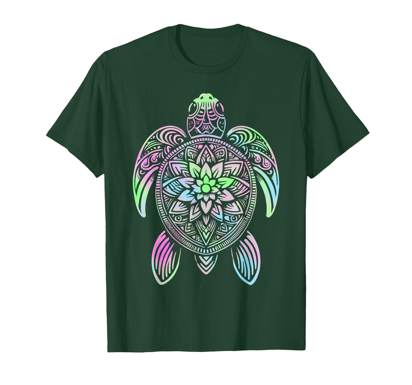 Hawaiian Tie Dye Sea Turtle T-Shirt