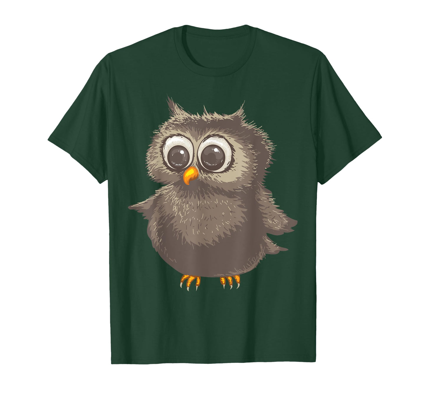 Funny Brown Owl | Cool Happy Big Owl Lovers Gift T-Shirt