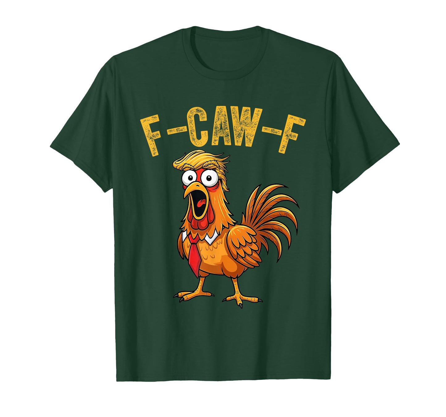 Funny F- CAW -F Chicken f caw f FCWF Halloween Costume T-Shirt