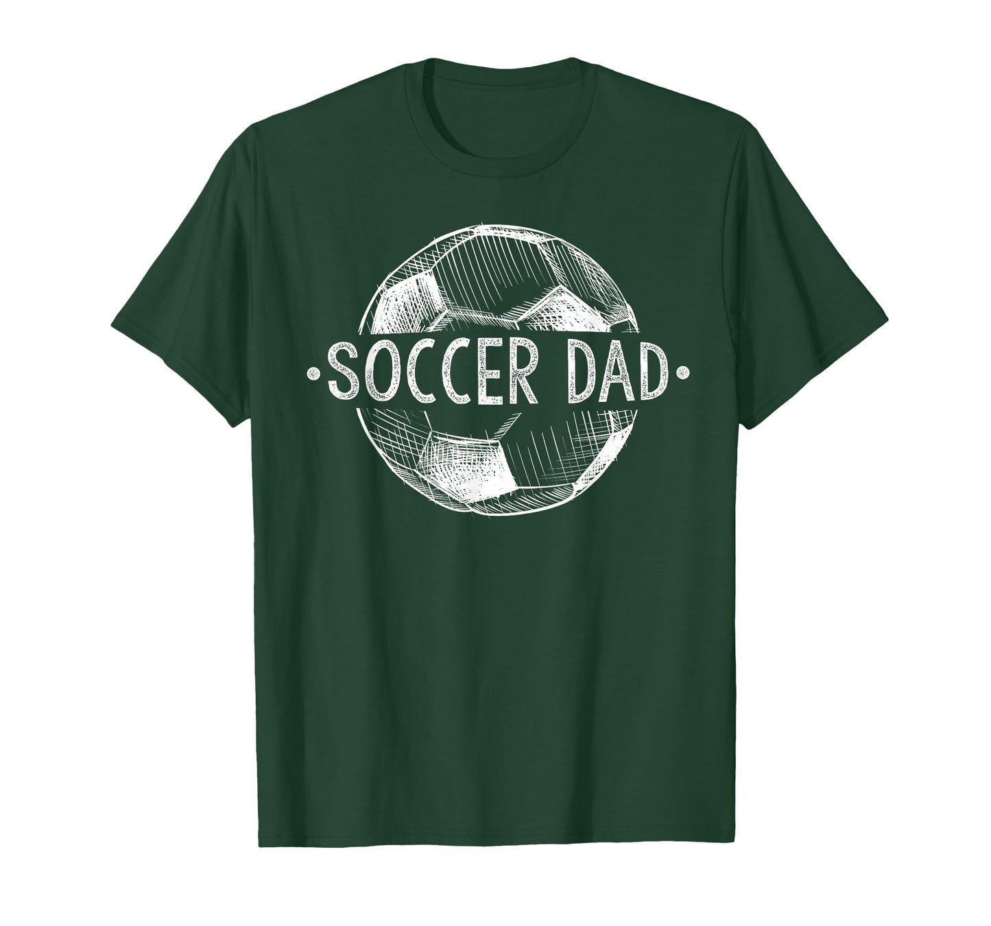 Soccer Dad Family Matching Team Player Gift Sport Lover Papa T-Shirt