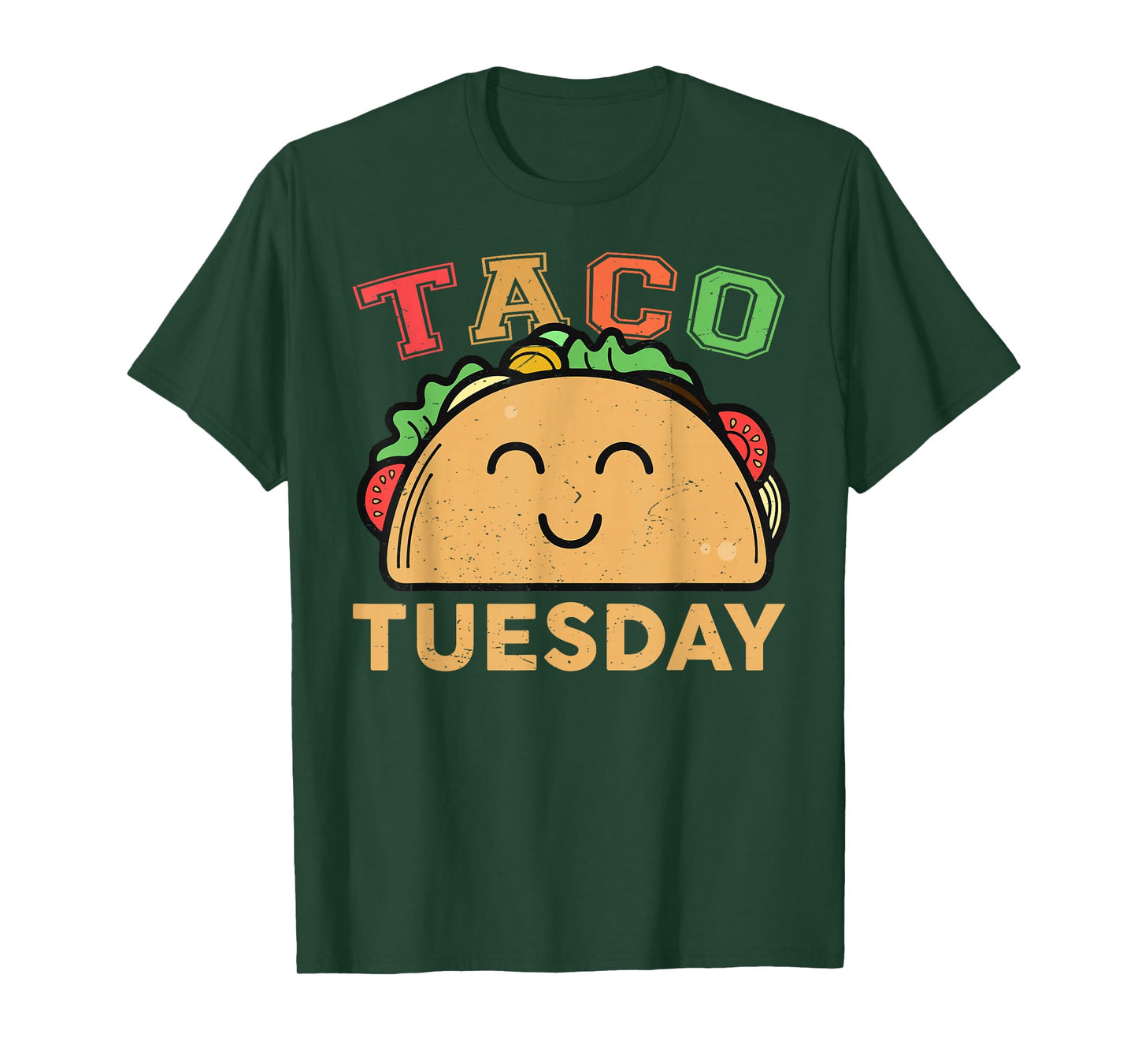 Taco-Shirt Kids Toddler Baby Taco Tuesday Women Men Funny T-Shirt