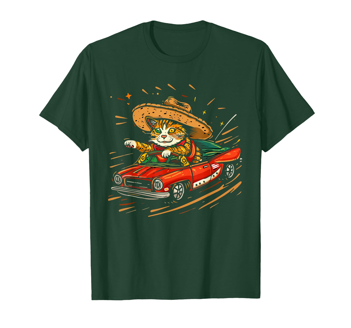 Tacocat Racecar Spelled Backwards Funny Mexican Car Taco Cat T-Shirt for Men Women Kids