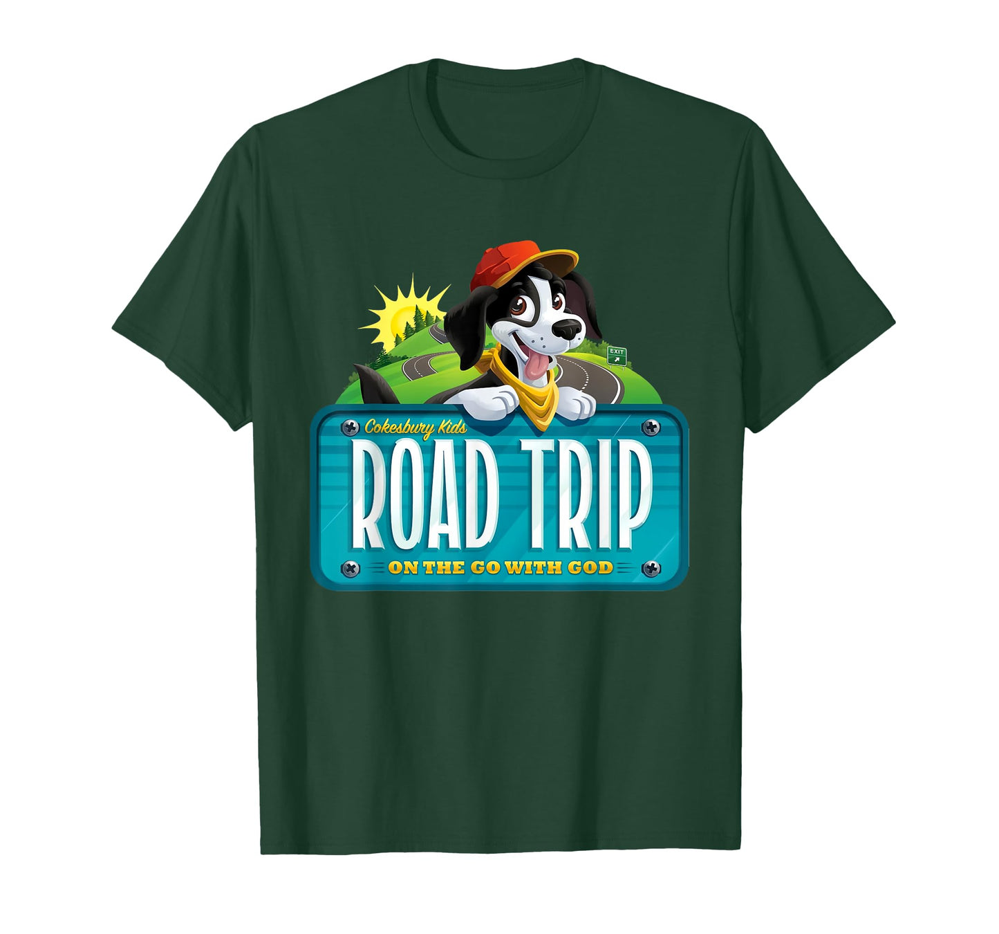 Celebrating Kids Road Trip On The Go With God VBS 2025 T-Shirt