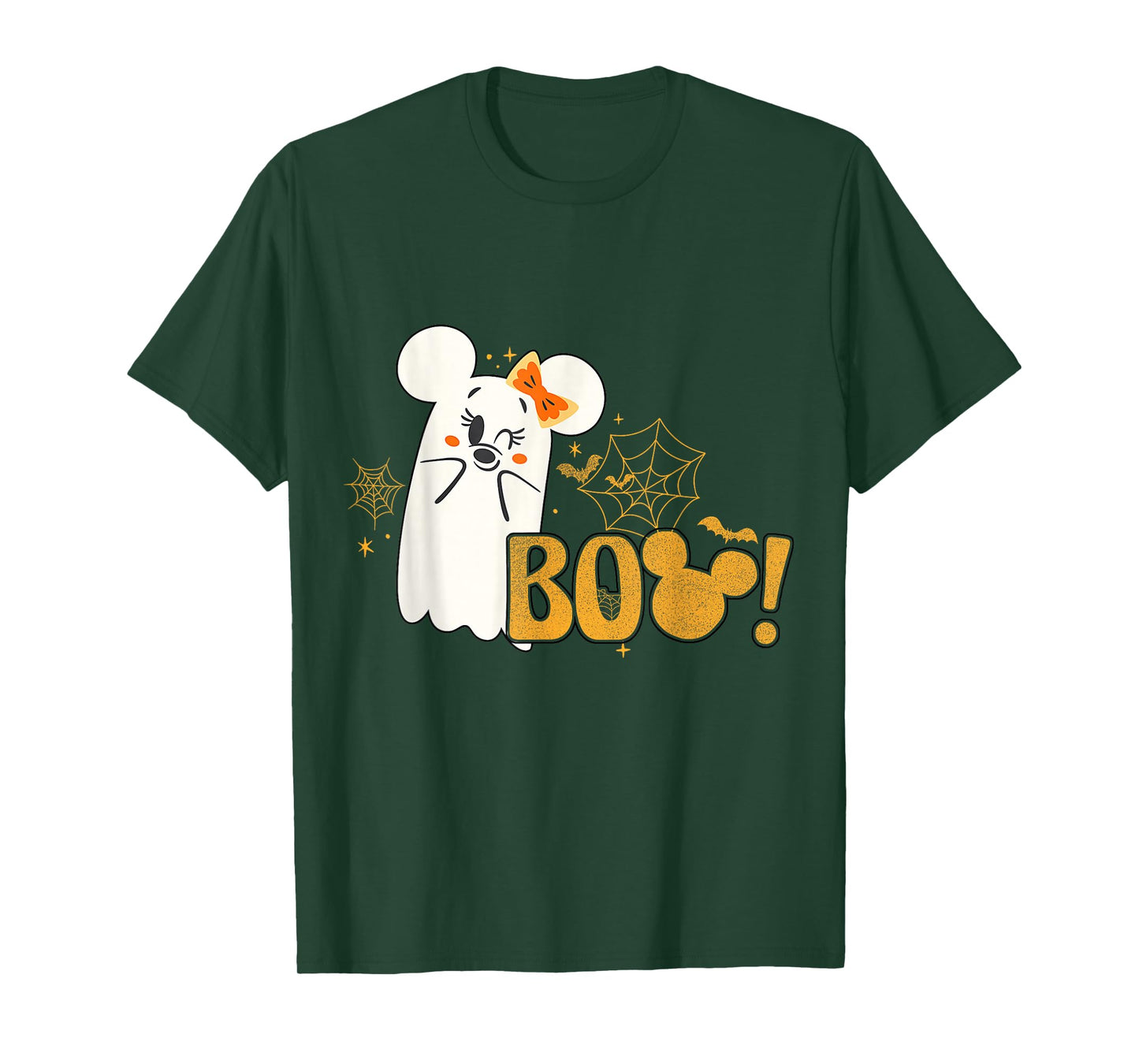 Halloween Boo Ghost Cute Costume Toddler Girls Kids Youth T-Shirt