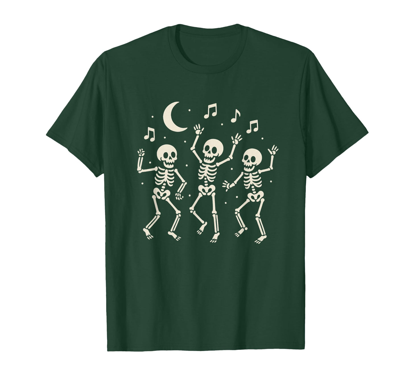 Skeleton Dance Party Halloween T-Shirt
