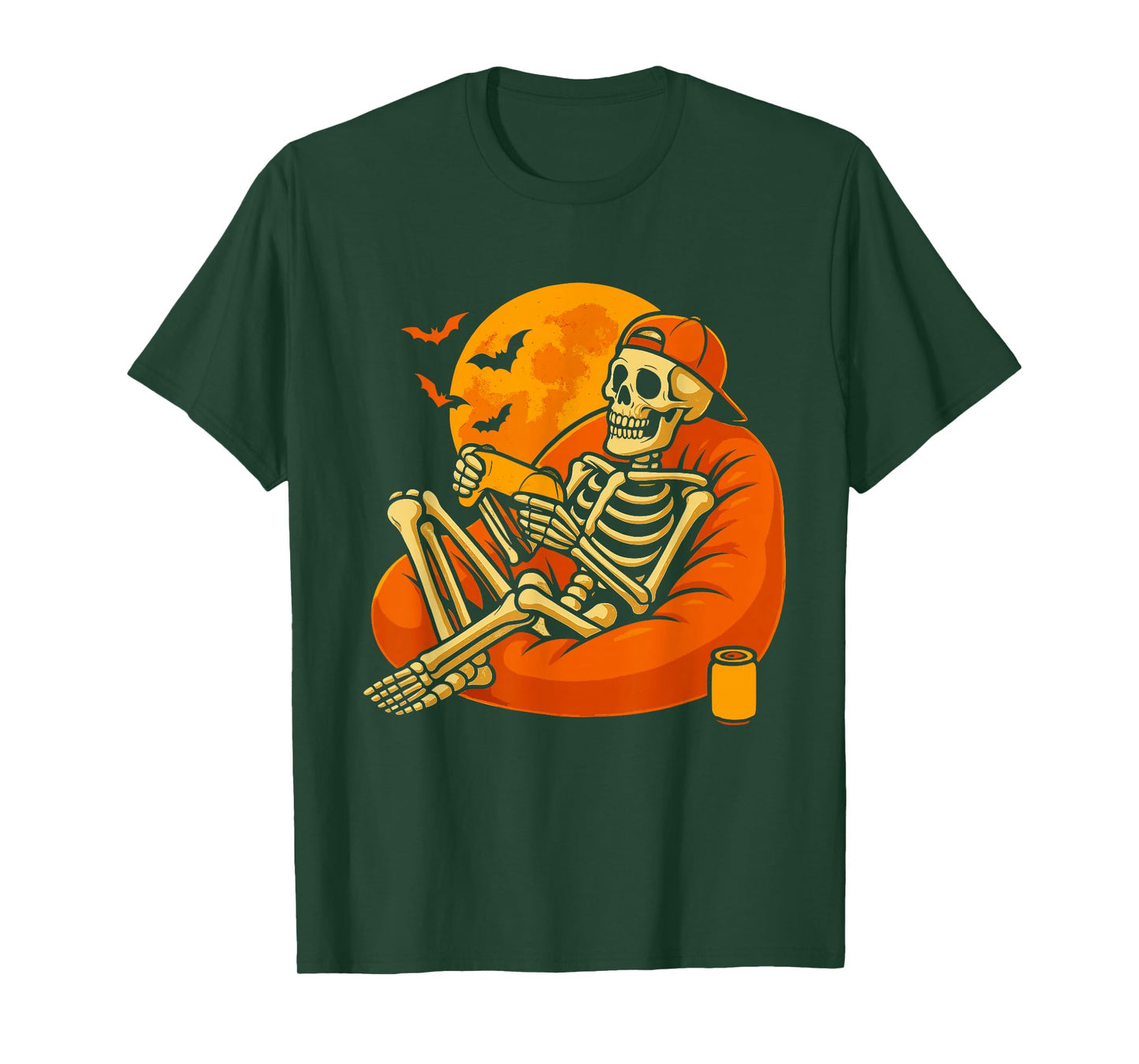 Skeleton Gamer Halloween Video Game Spooky Gaming Outfit T-Shirt