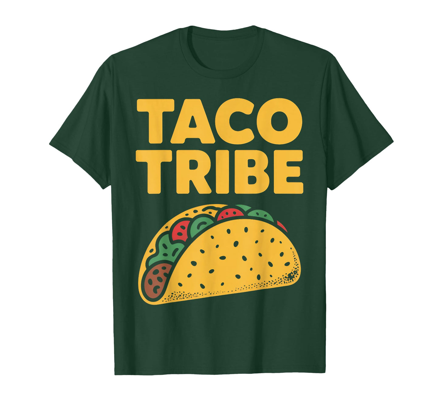 Taco Tribe Playful Cartoon Tacos T-Shirt
