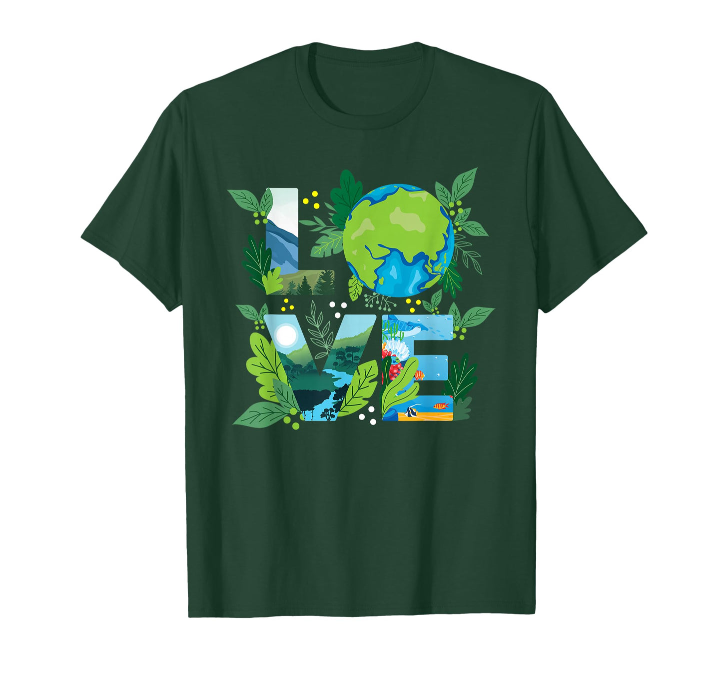 Love World - Environmental Protection Earth Day Climate T-Shirt