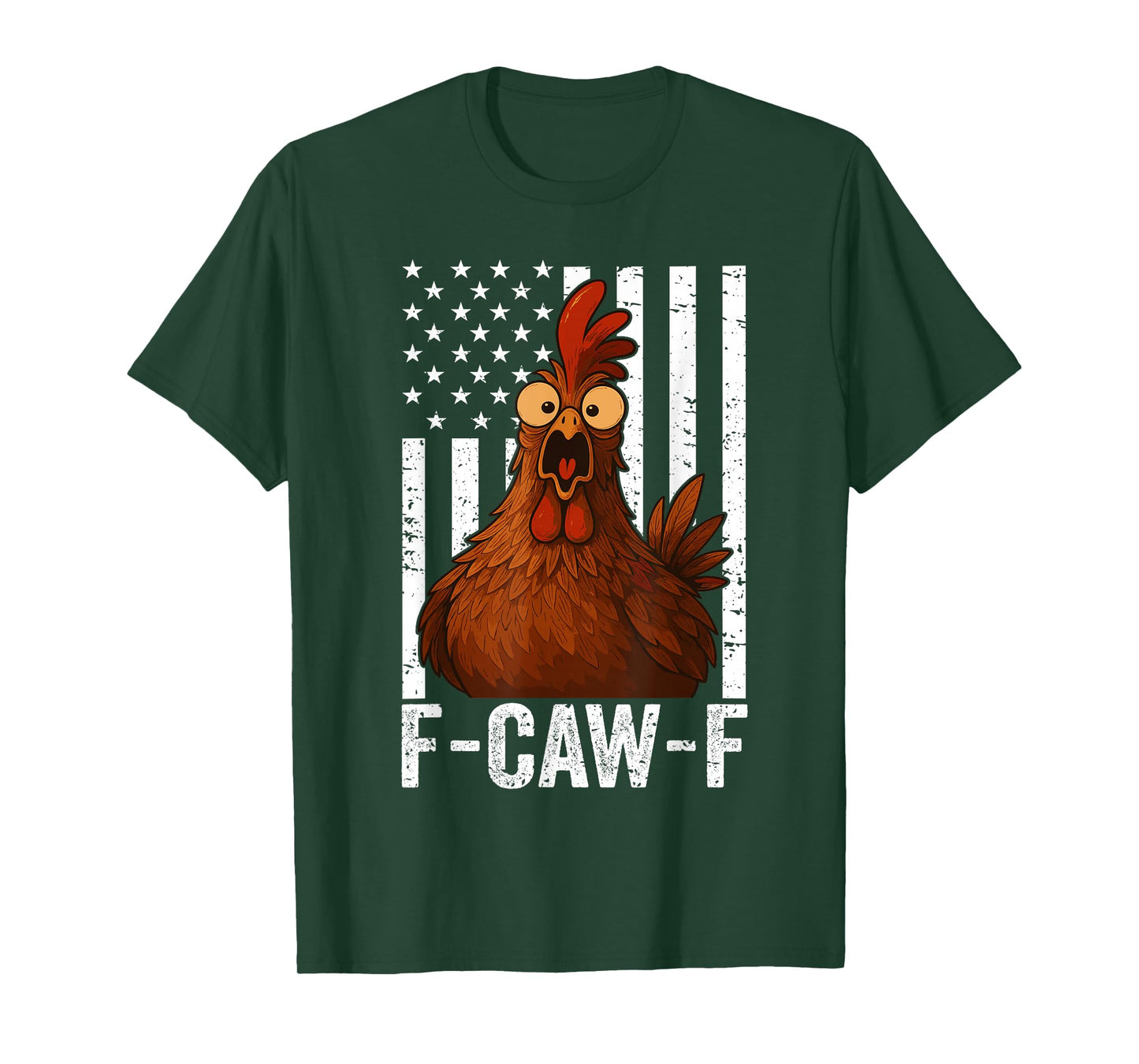 Funny F-Caw-F Chicken FCAWF Chicken T-Shirt