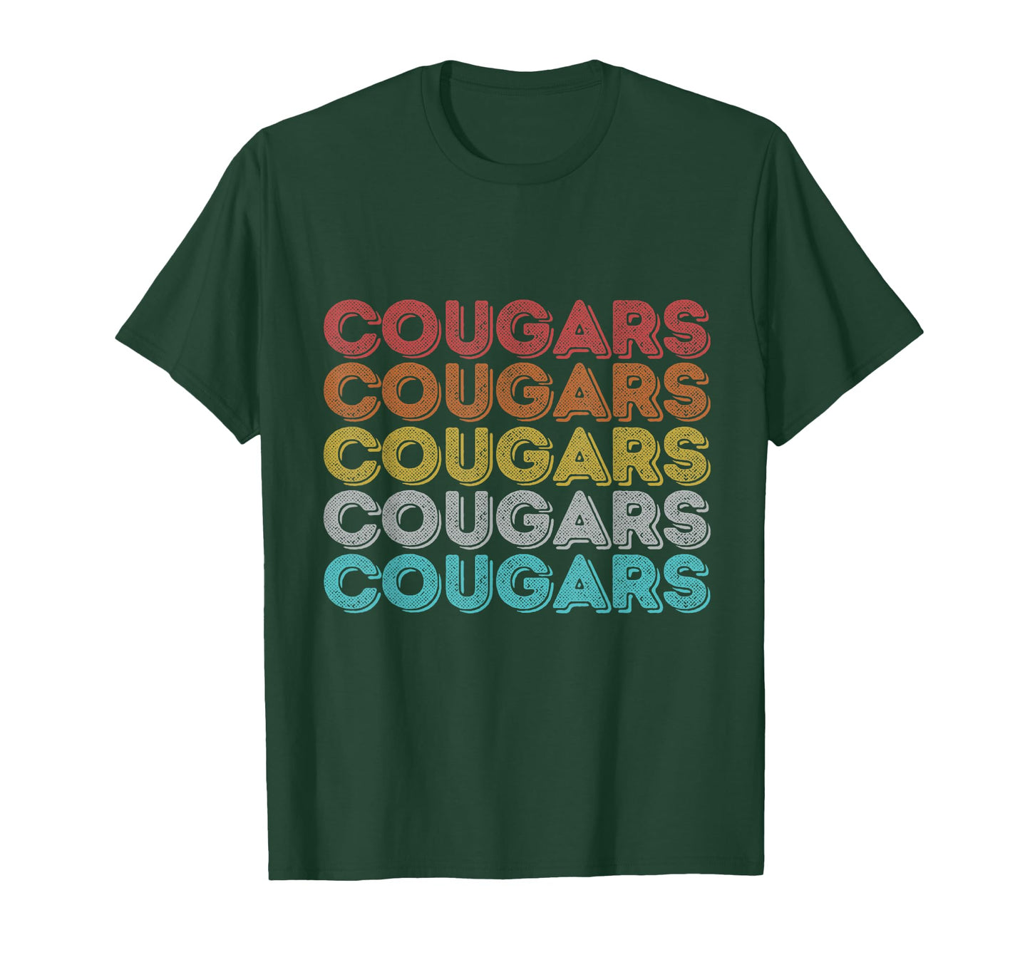 Vintage Retro Cougars T-Shirt
