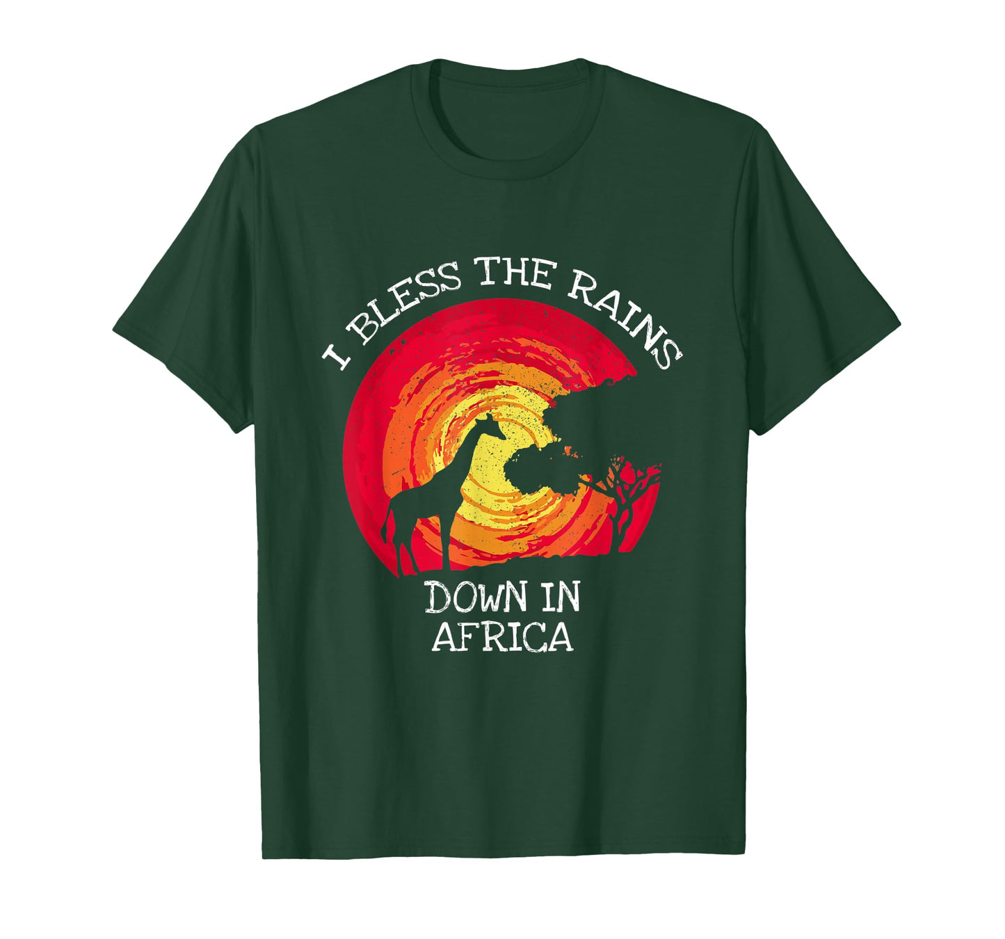 I Bless Rains Down In Africa T-Shirt