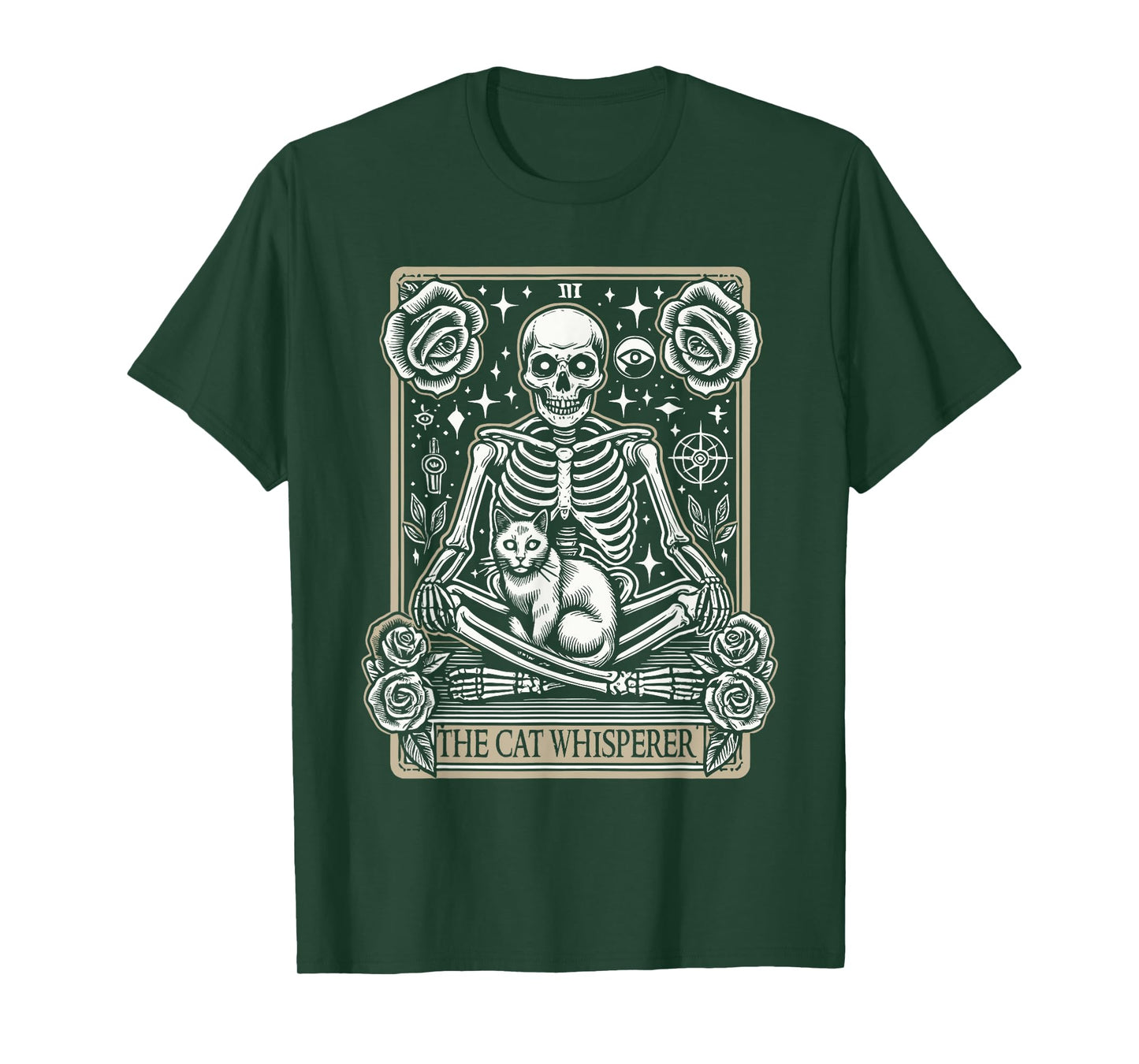 Tarot Card Emo Gothic - Occult The Cat Whisperer T-Shirt