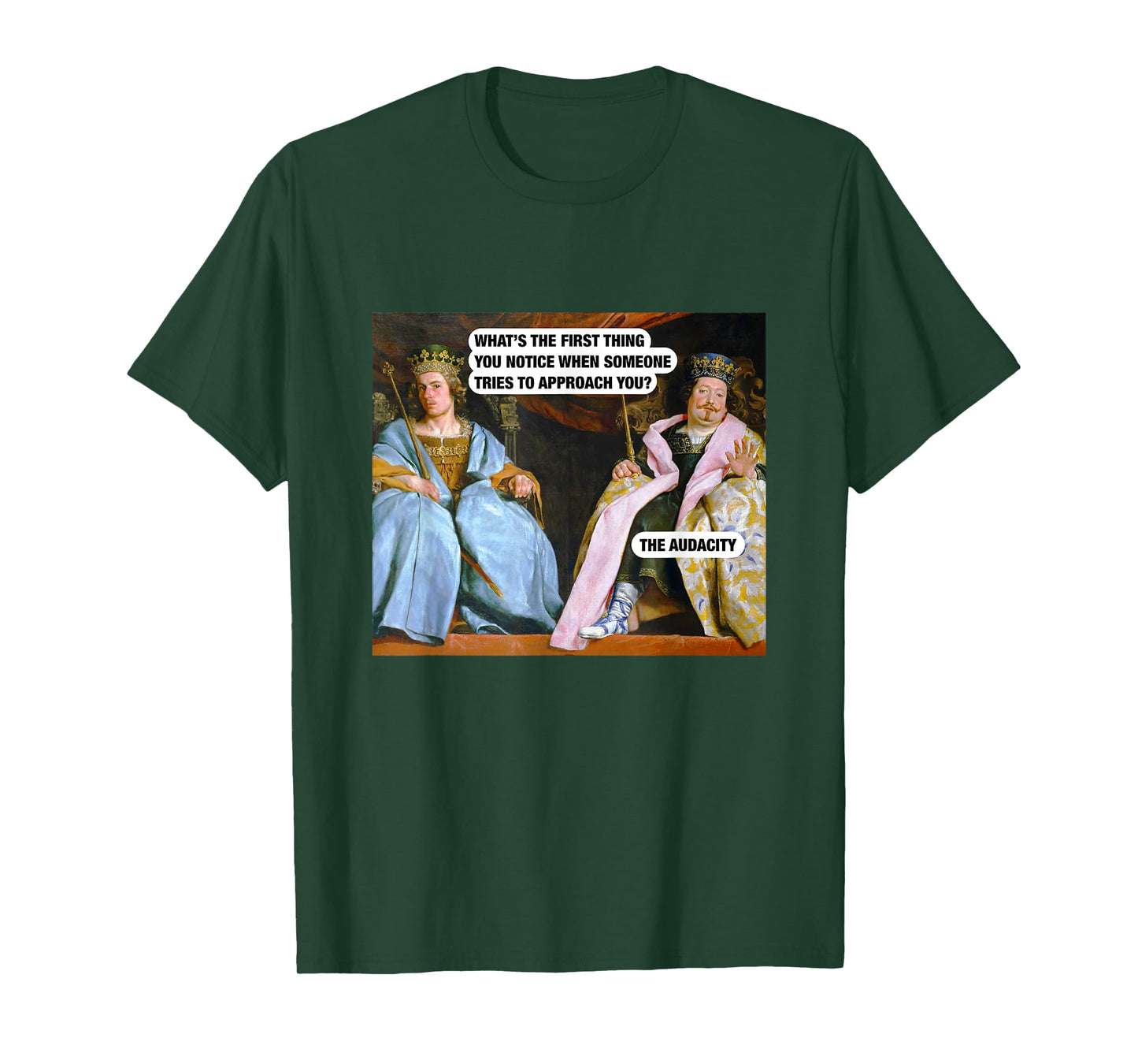 What Do You Notice When Someone Approaches You - Audacity T-Shirt
