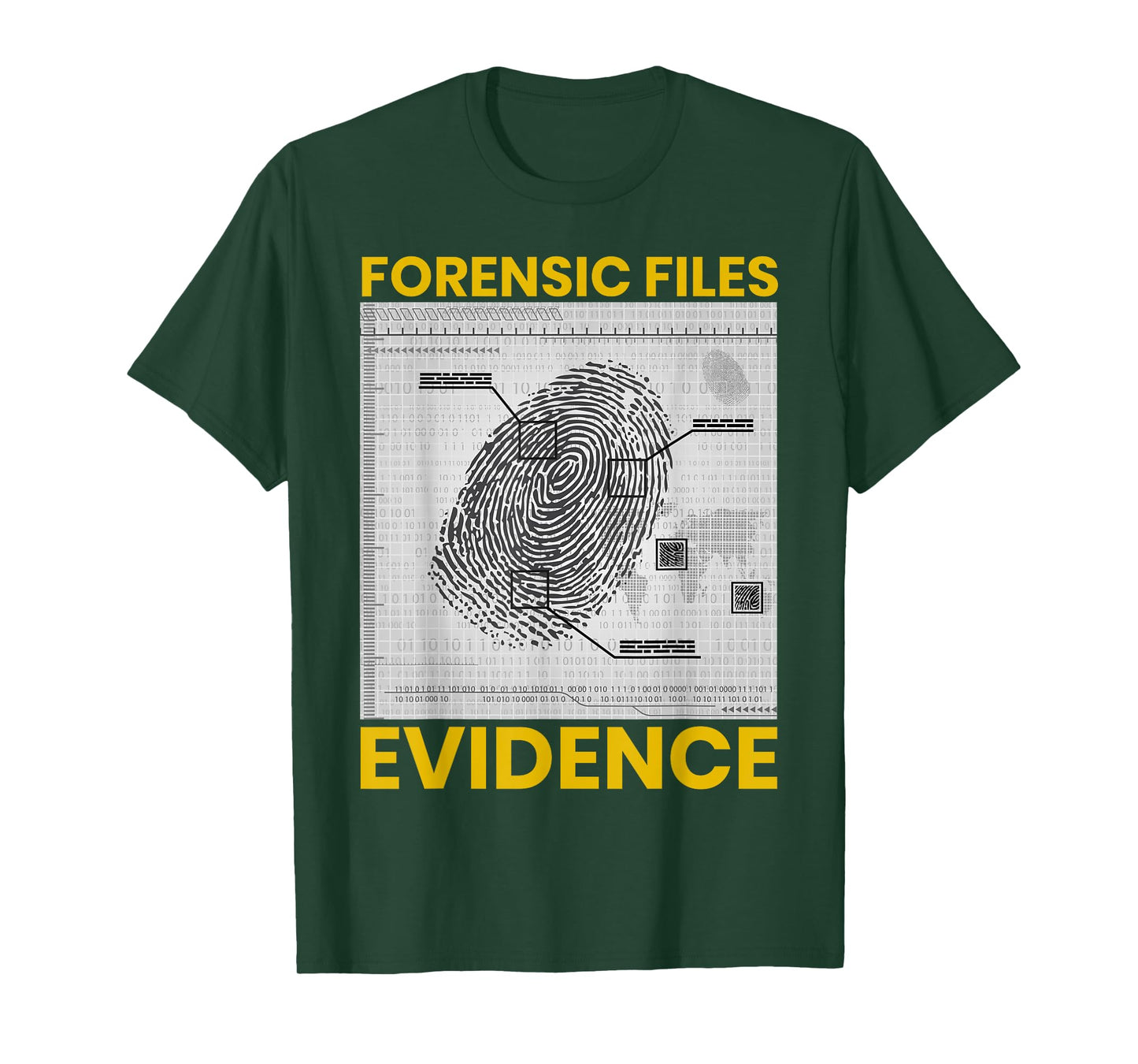 Funny Forensic Scientist Science Forensic Files Evidence T-Shirt