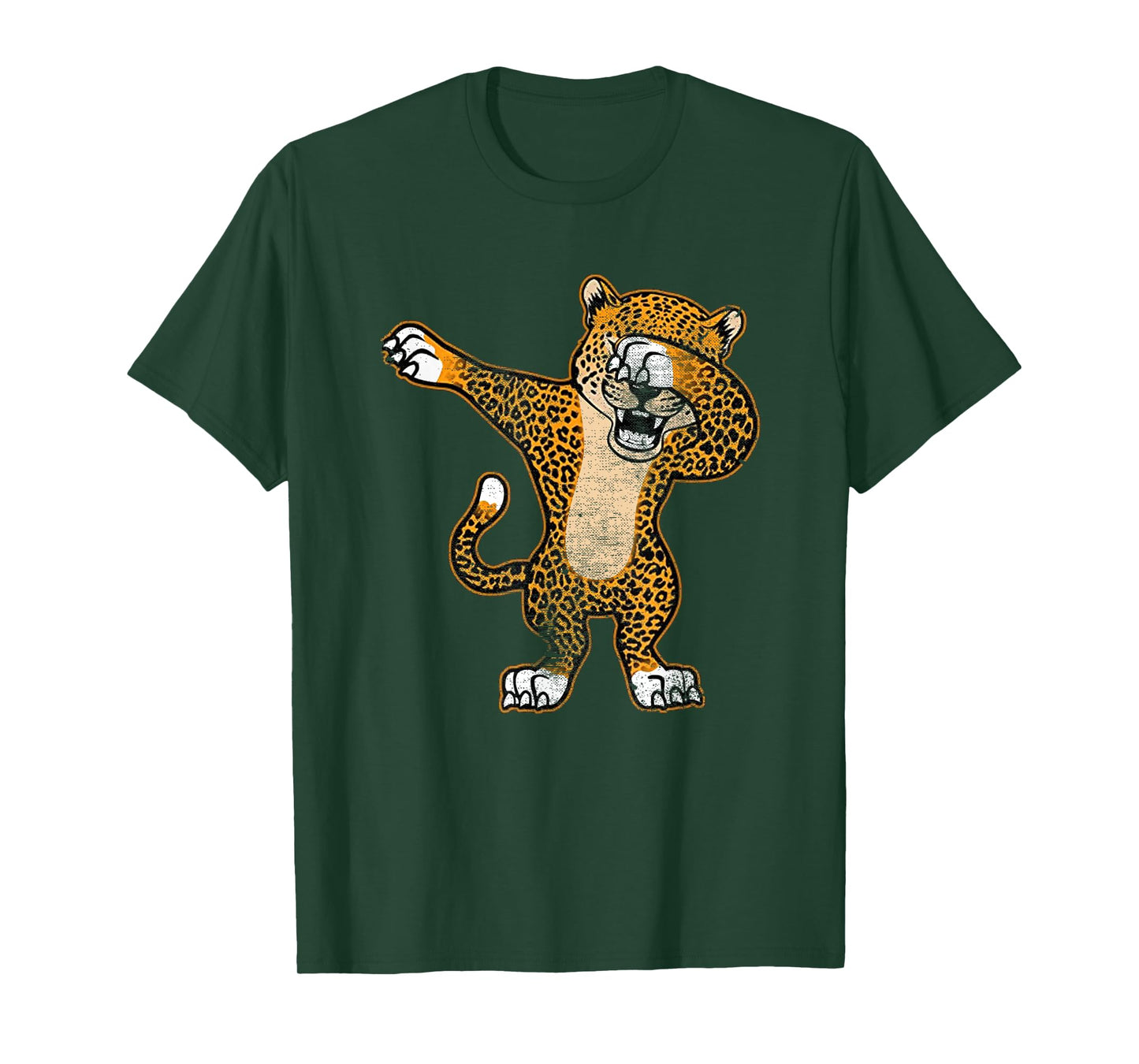 Dabbing Cheetah Cute Big Cat Lover Funny Cheetah Animal T-Shirt