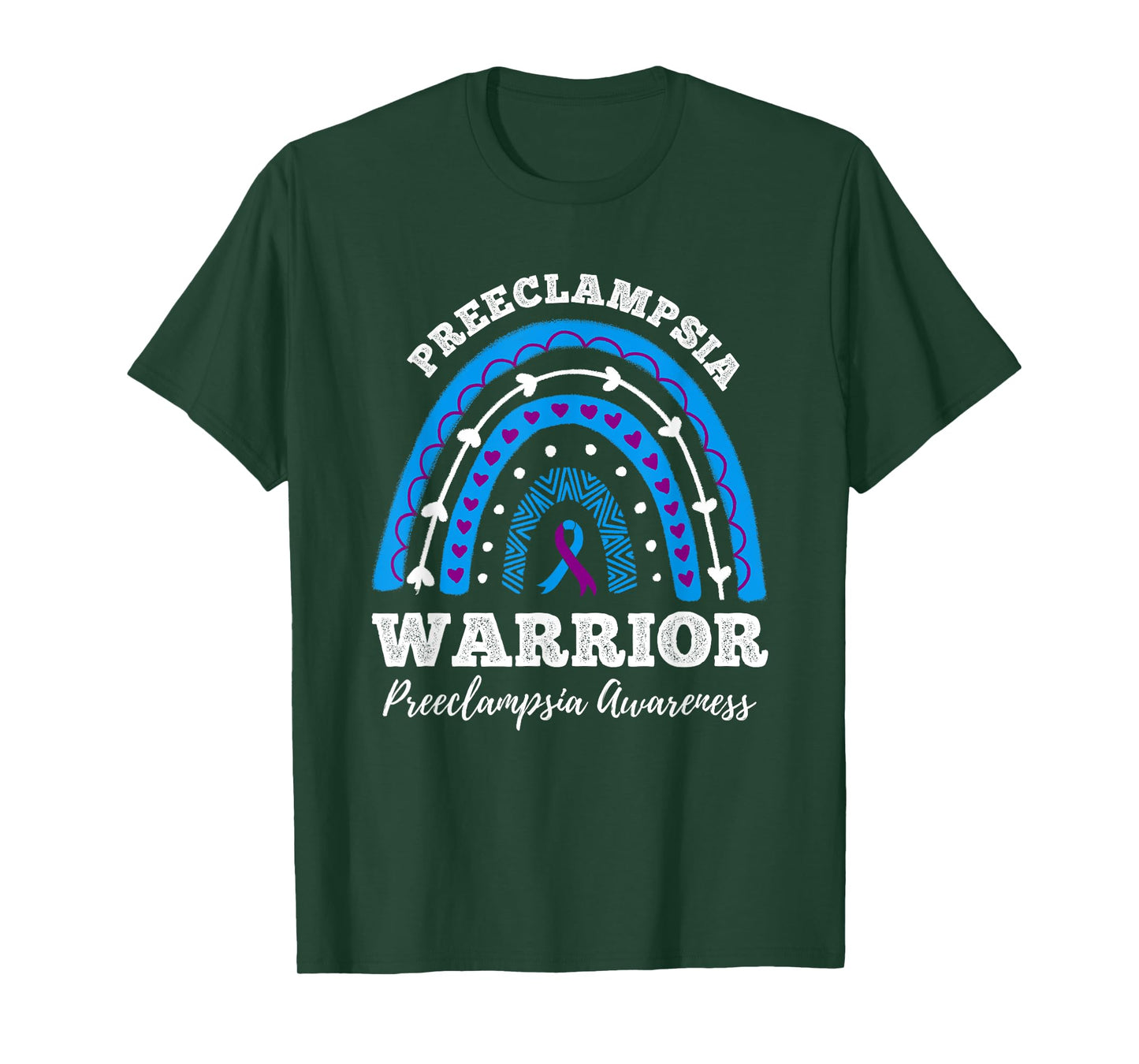 Rainbow Warrior Preeclampsia Awareness Month T-Shirt