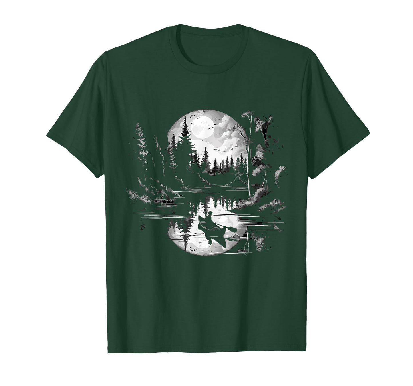 Canoe Canadian Canoeists Nature Canoe T-Shirt