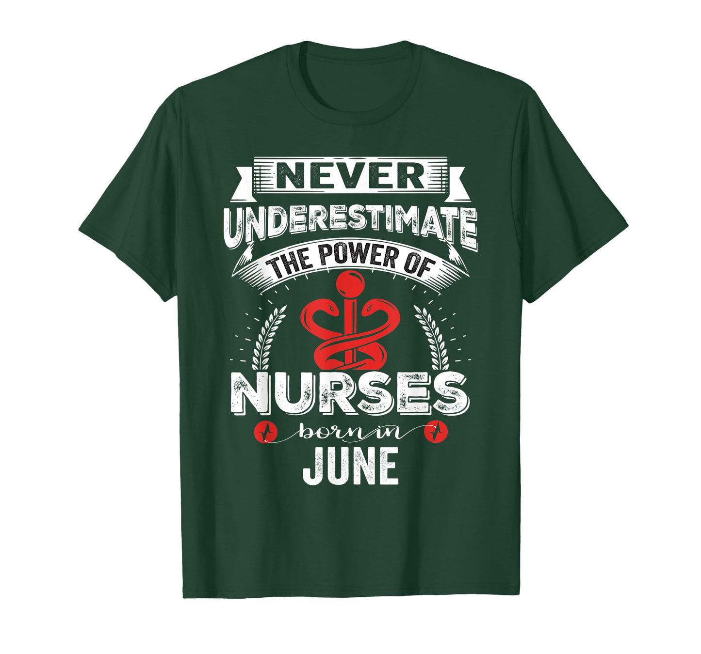 Nurse Power Nurses Born In June T-Shirt