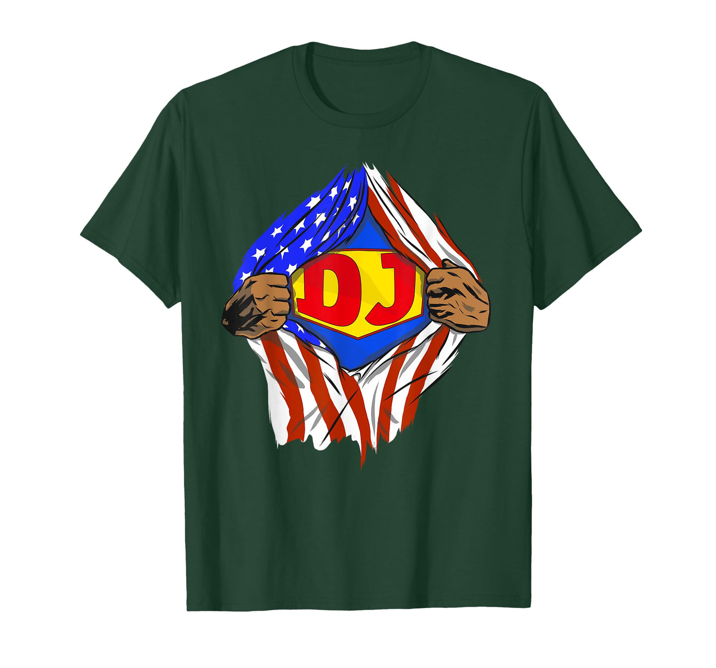 Funny Super Dj Hero Job T-Shirt