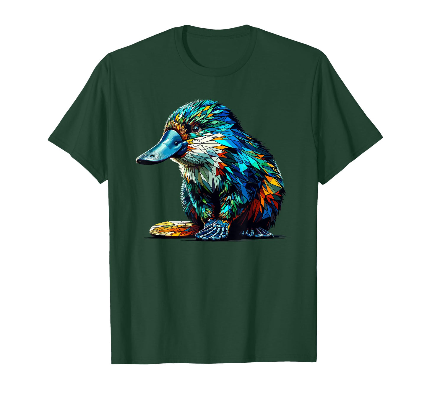 Polygon type Platypus Platypuses Duckbill T-Shirt