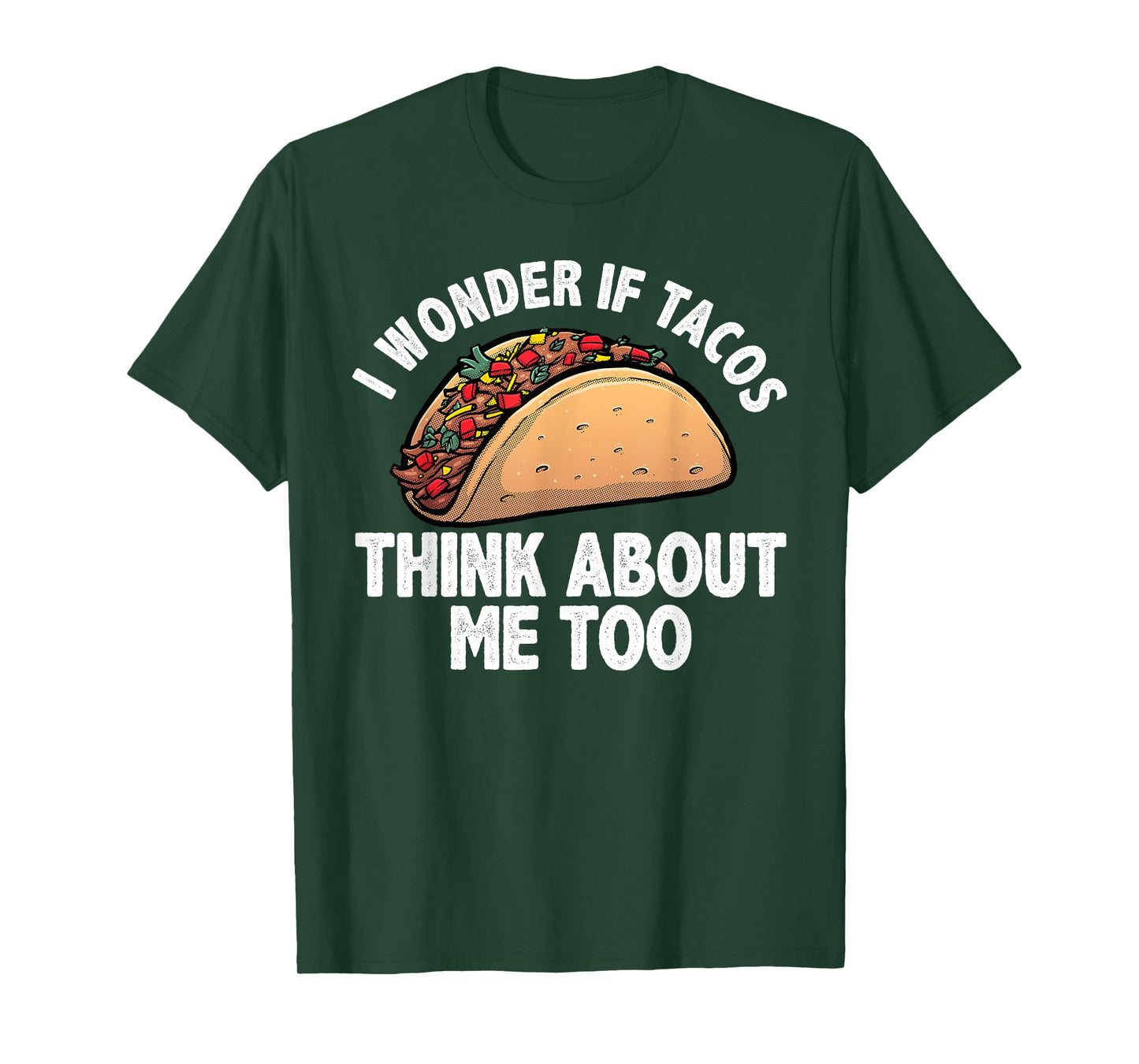 Cool Taco Art For Men Women Tacos Mexican Food Fiesta Humor T-Shirt