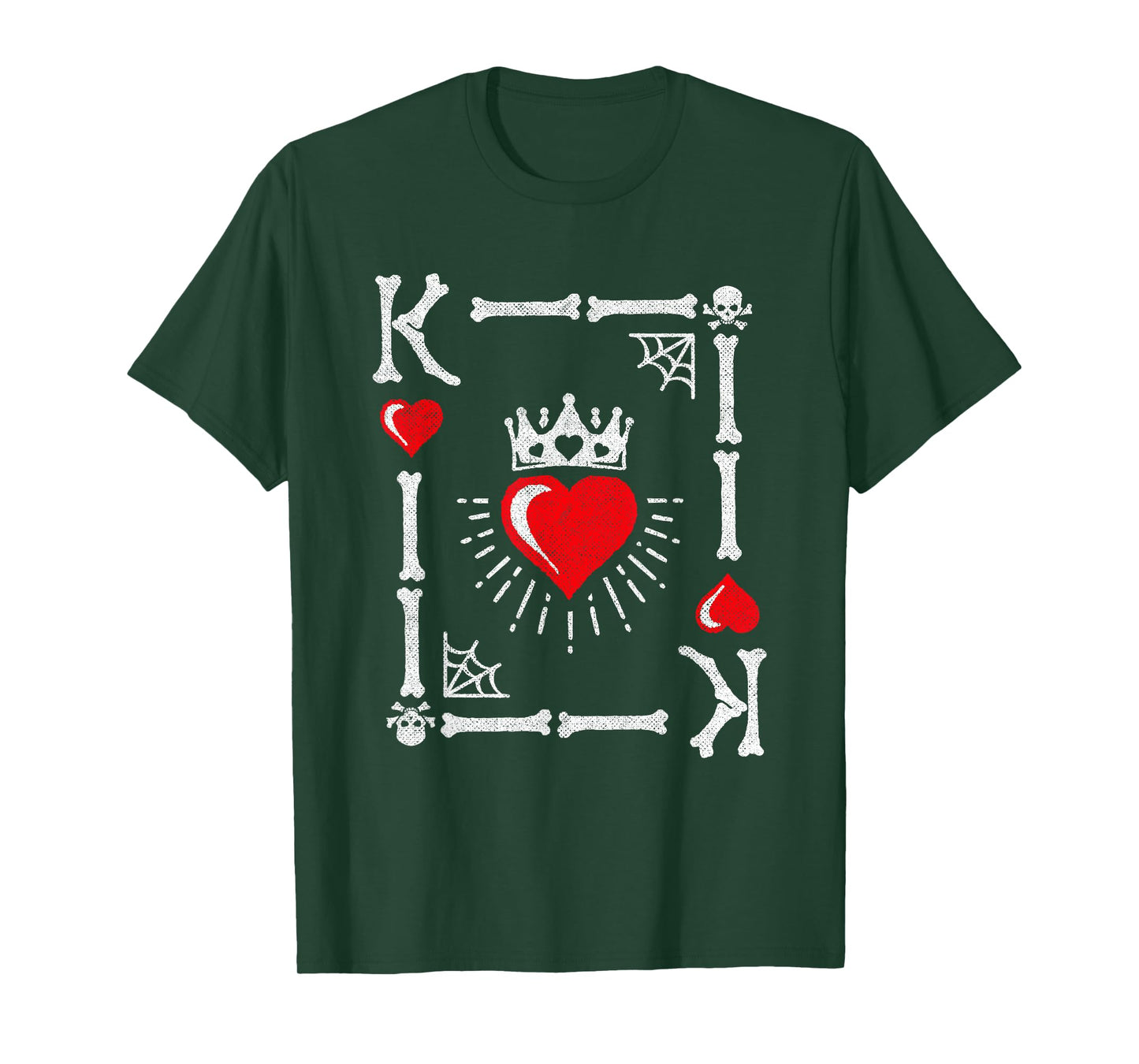 King of Hearts Card Costume - Halloween King of Hearts T-Shirt