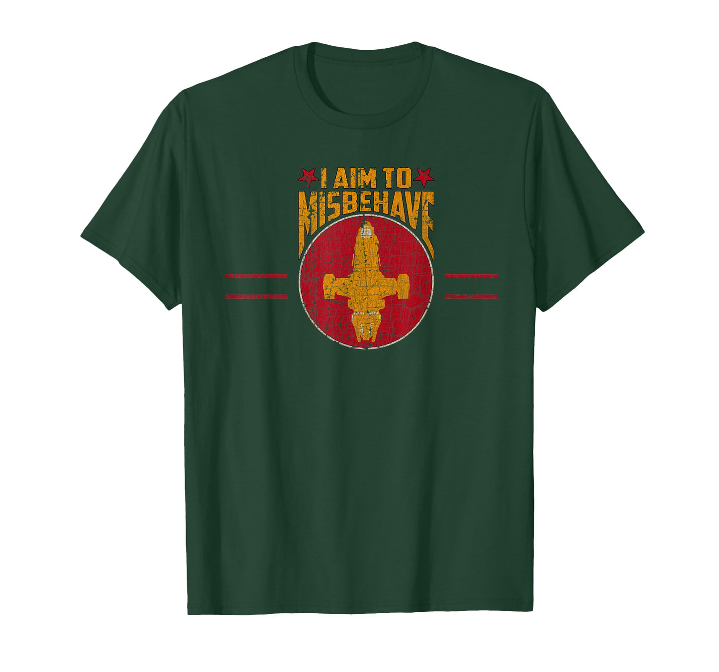 Ship Works I Aim to Misbehave T-Shirt