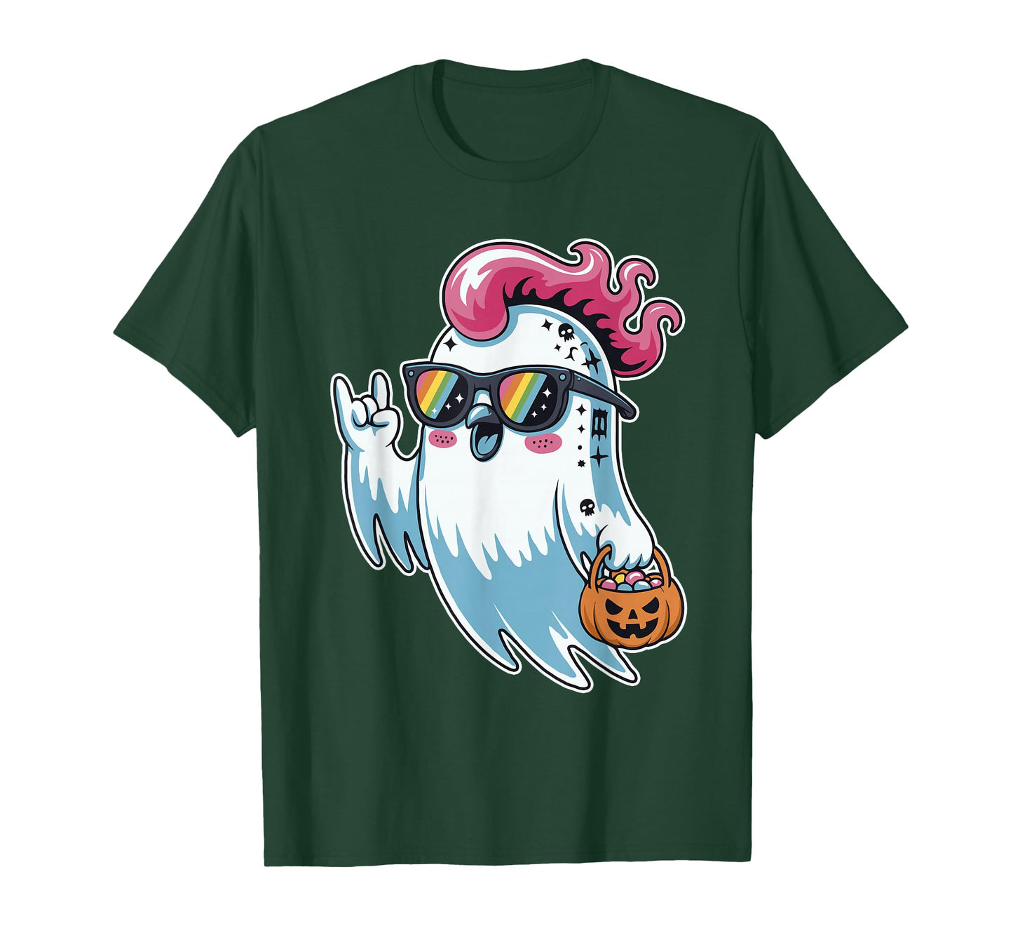 Spooky Budgie Skeleton Budgerigar Halloween T-Shirt