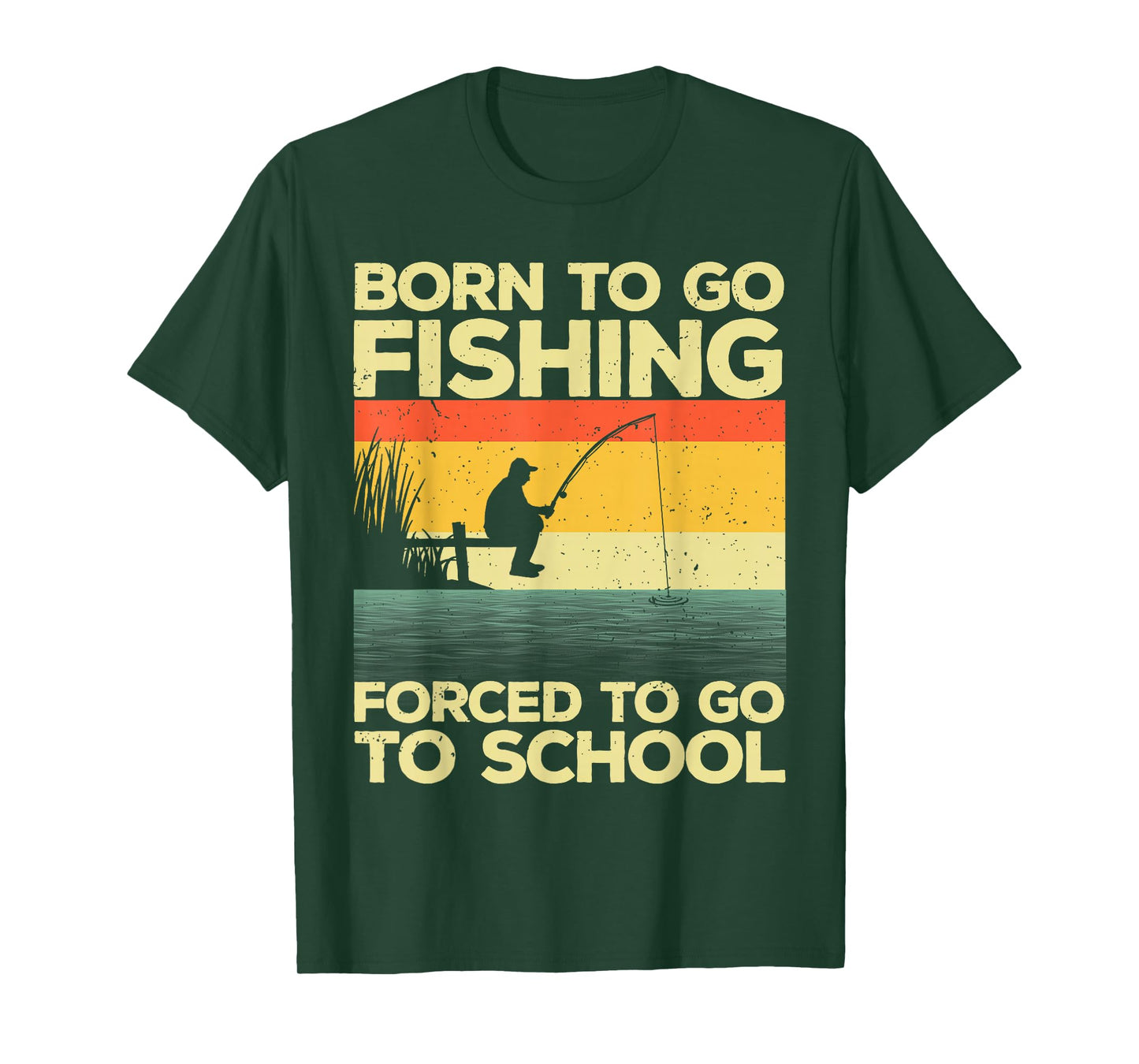 Cool Fishing For Men Women Kids Bass Fishing Fisherman Fish T-Shirt