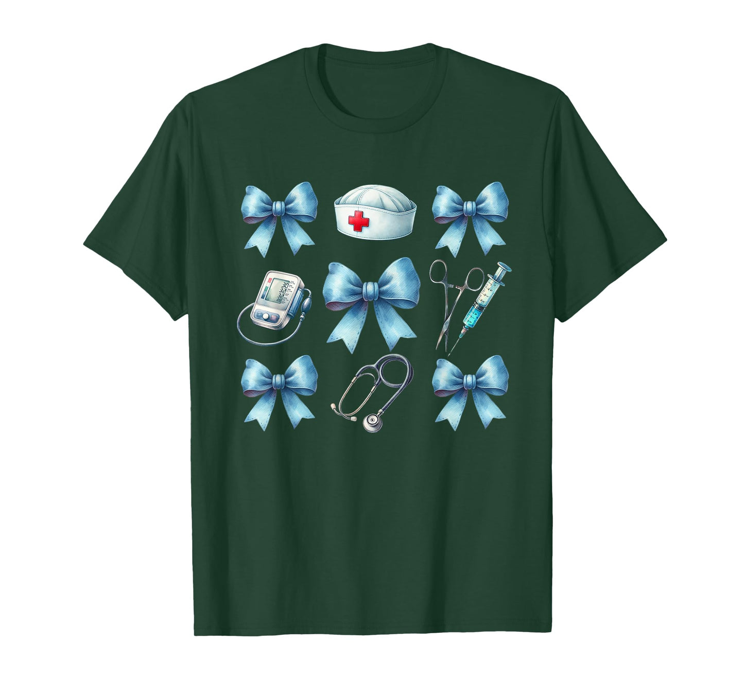 Nurse With Bow T-Shirt