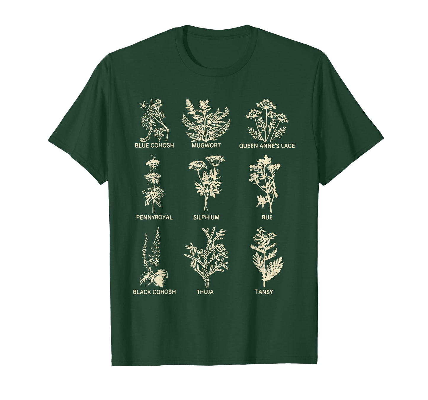 Subtle Pro Choice Womens Rights My Body My Choice Herbs T-Shirt
