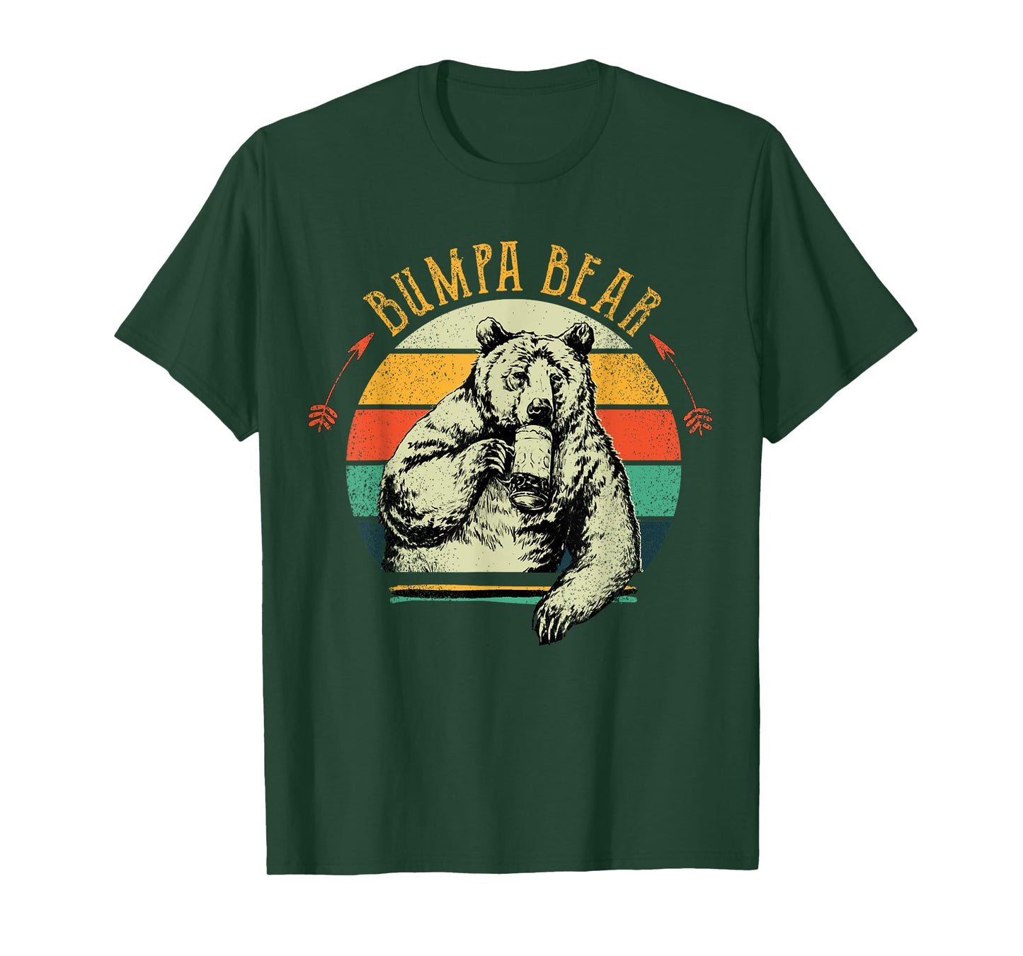 Vintage Bumpa Bear Shirt Funny Fathers Day T-Shirt