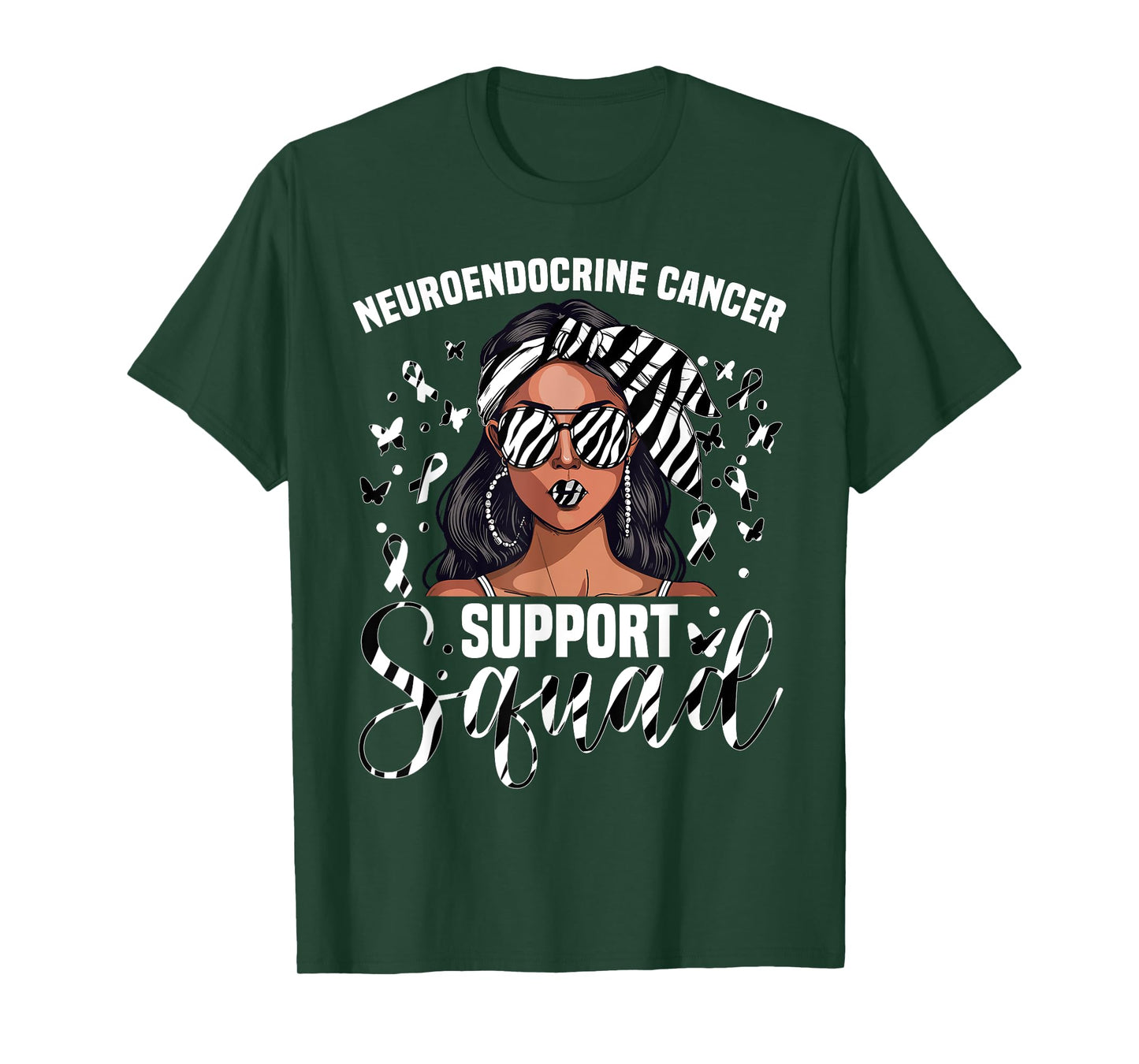 Cancer Awareness Women Support Neuroendocrine Cancer T-Shirt